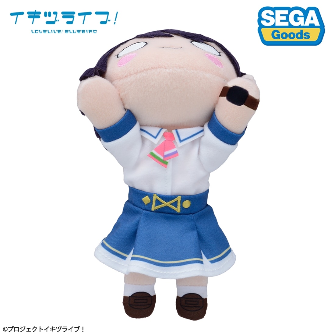 SPECIAL ORDER SEGA - Nesoberi Plush Toy - Ikizulive! Love Live! Bluebird - Mai Azabu: Ikizulive Uniform S [JP]
