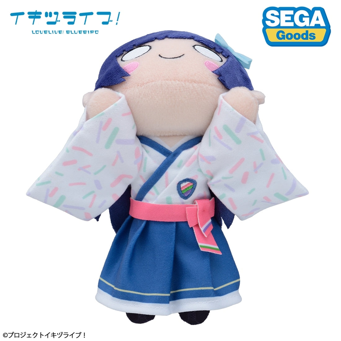 SPECIAL ORDER SEGA - Nesoberi Plush Toy - Ikizulive! Love Live! Bluebird - Hanabi Komagata: Ikizulive Uniform S [JP]