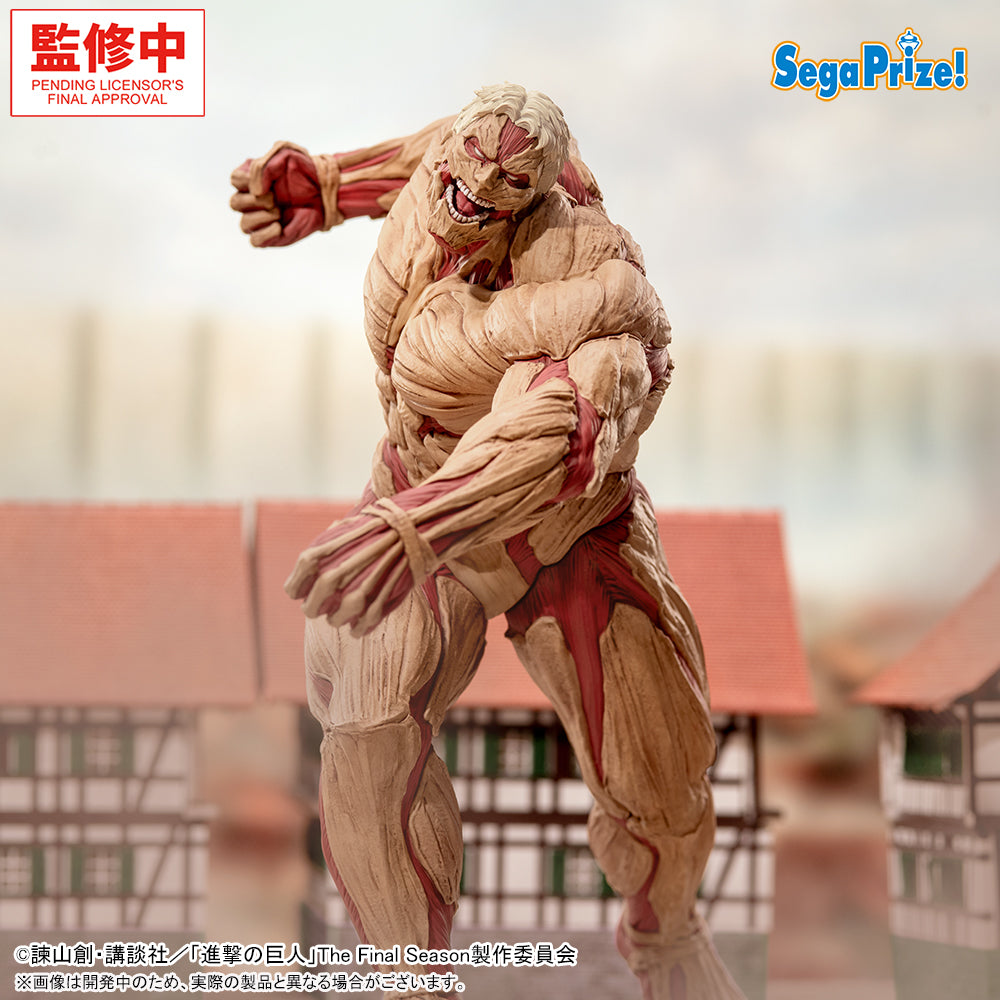 PRE-ORDER SEGA - GigantiX - Attack on Titan - Reiner Braun: Armored Titan Ver.