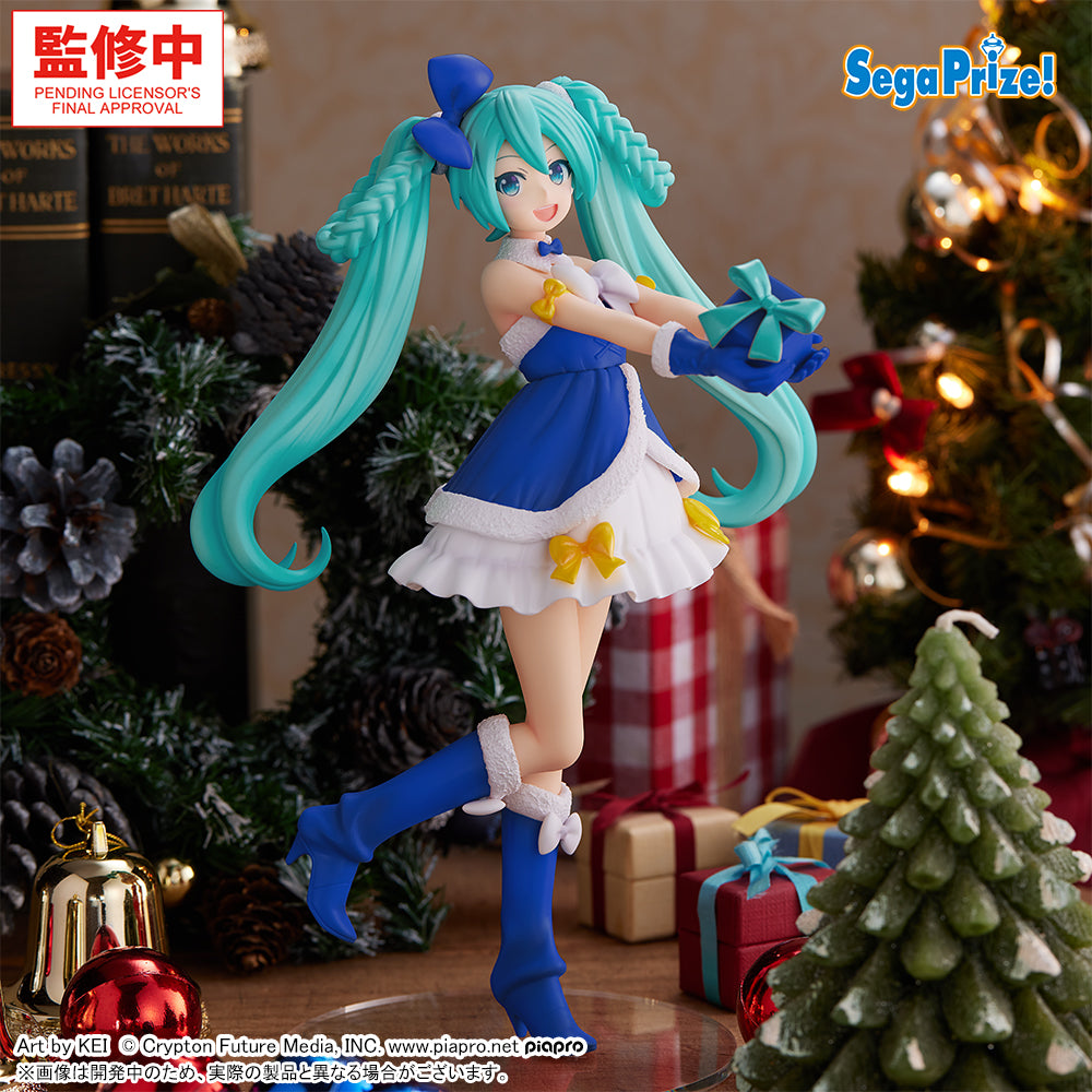 PRE-ORDER SEGA - Hatsune Miku Series High Premium Figure - Hatsune Miku: Sapphire Christmas Ver.