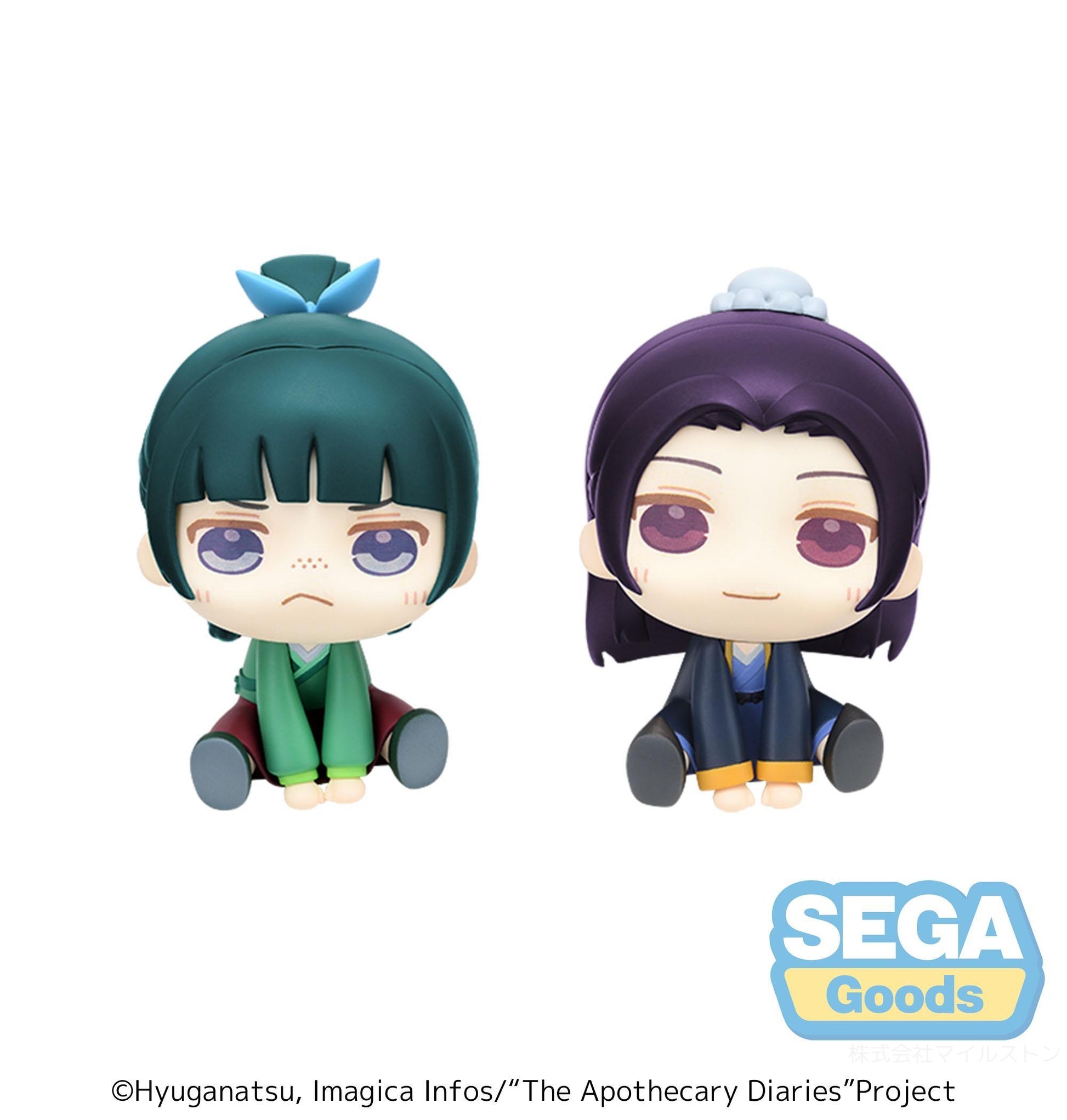 PRE-ORDER SEGA - QyuruMe - The Apothecary Diaries Mini Figure - Maomao and Jinshi EX