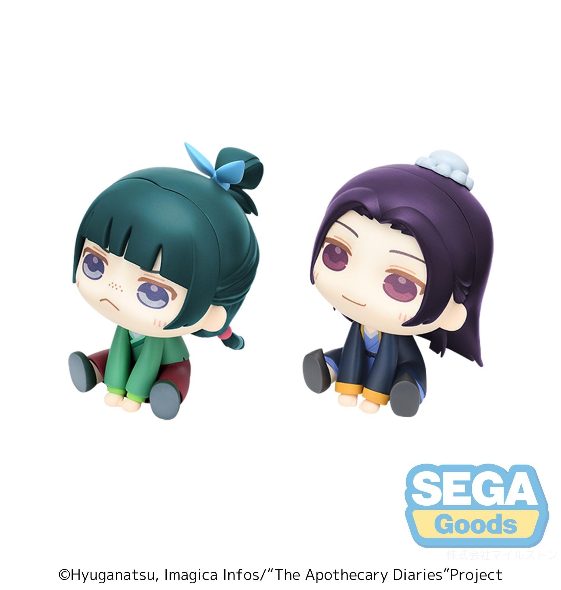 PRE-ORDER SEGA - QyuruMe - The Apothecary Diaries Mini Figure - Maomao and Jinshi EX