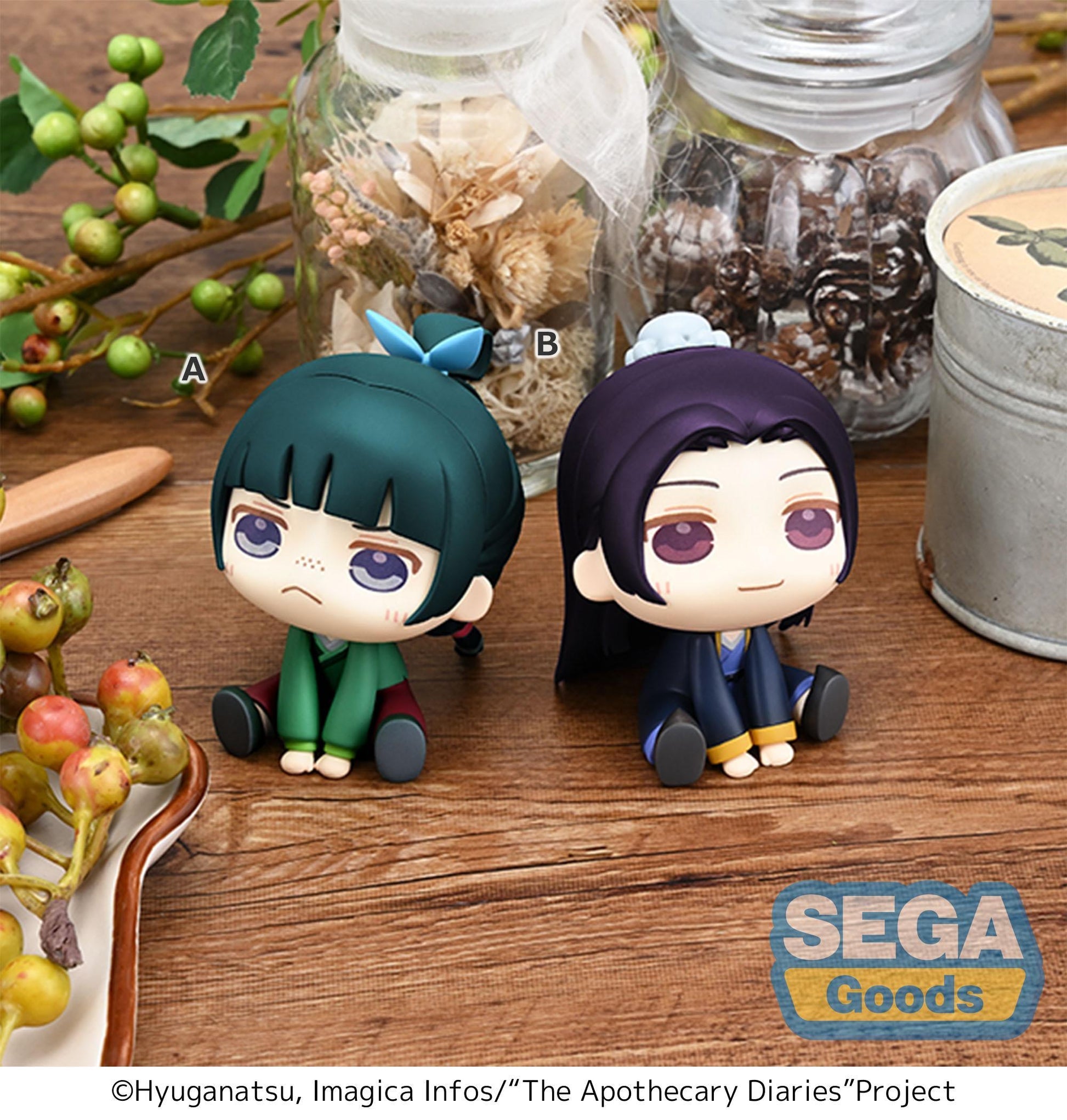 PRE-ORDER SEGA - QyuruMe - The Apothecary Diaries Mini Figure - Maomao and Jinshi EX