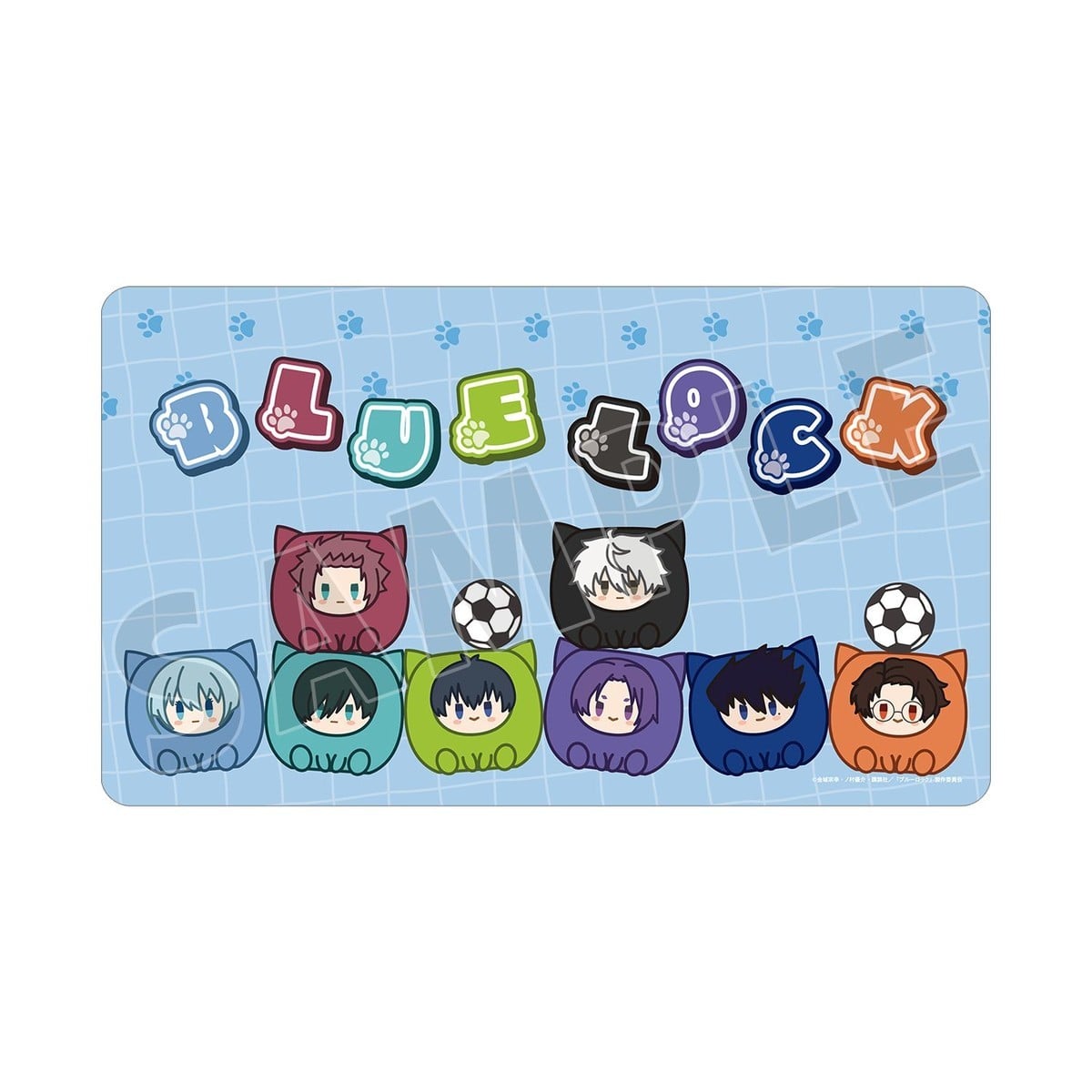 SPECIAL ORDER Arma Bianca - Kemo Cube Multi Desk Mat - Bluelock [JP]