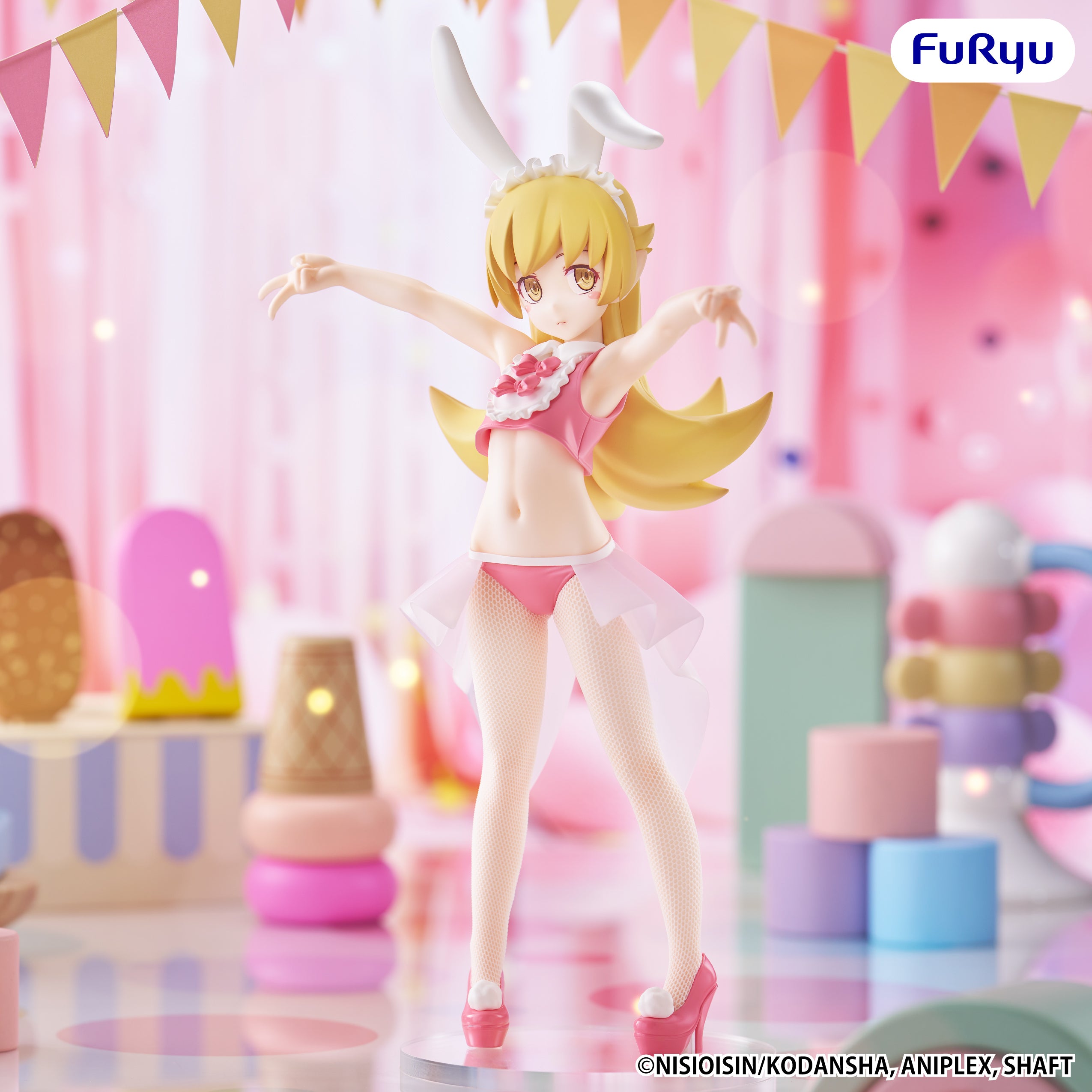 PRE-ORDER FuRyu - Monogatari Series BiCute Bunnies Figure - Shinobu Oshino