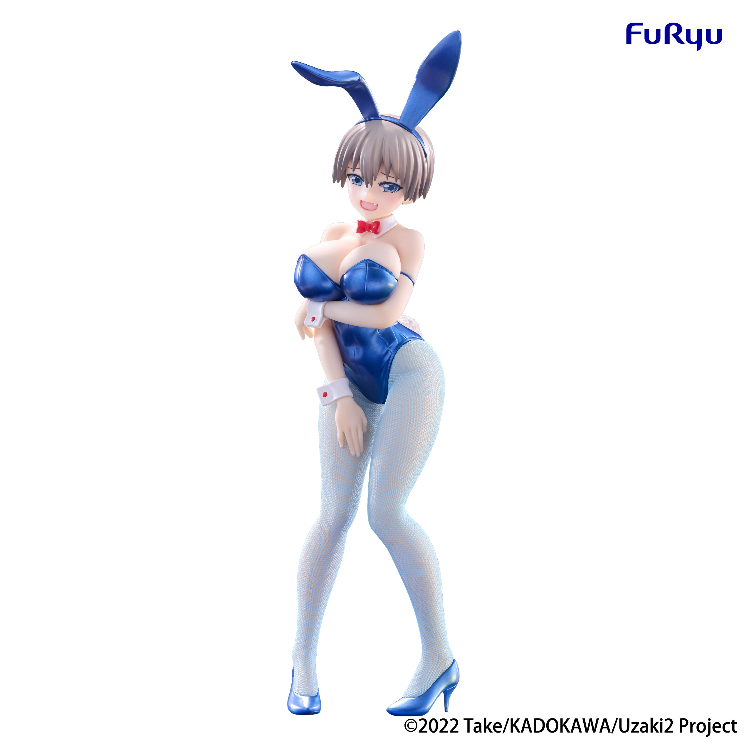 PRE-ORDER FuRyu - Uzaki-chan Wants to Hang Out! BiCute Bunnies Figure - Hana Uzaki: Metallic Blue Ver.