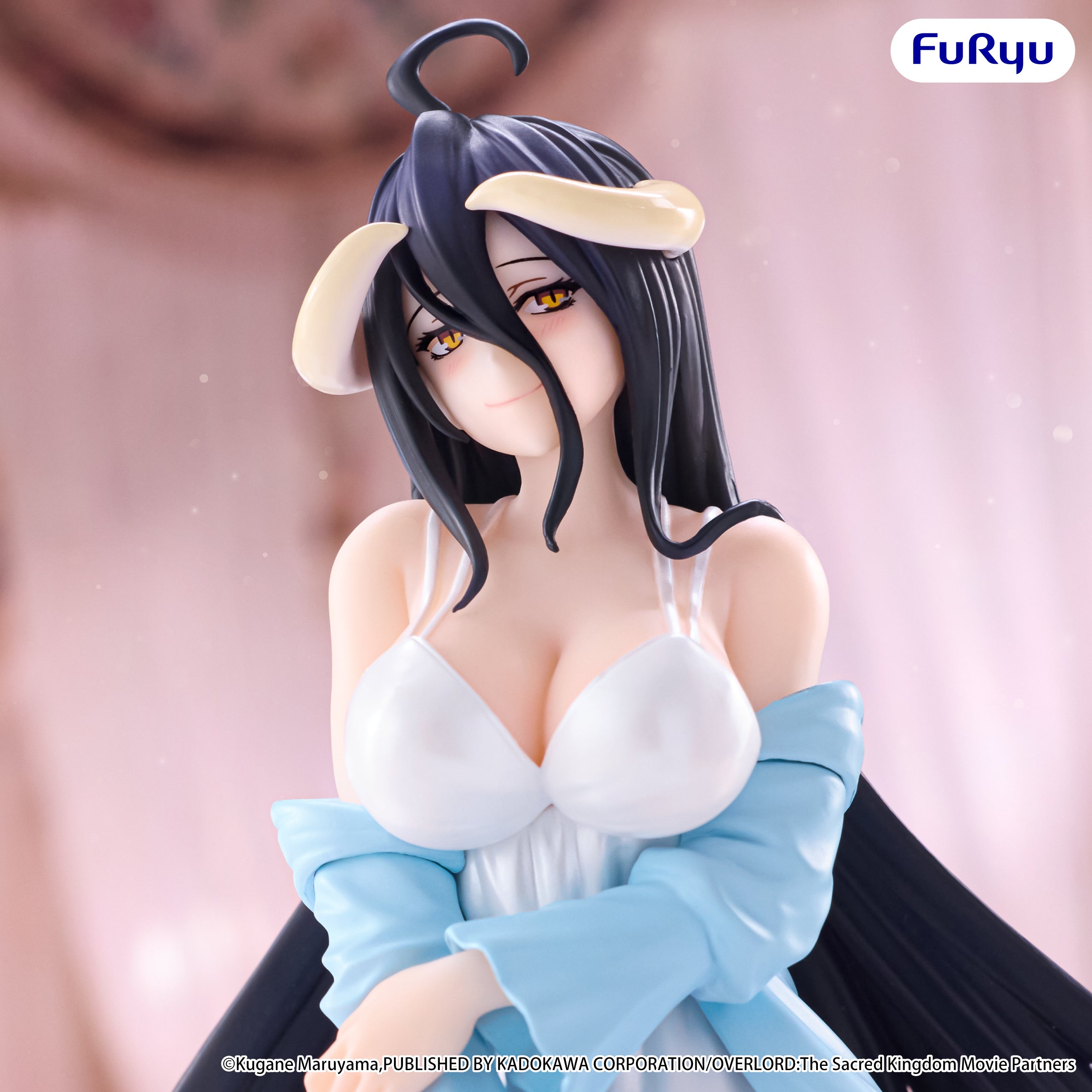 PRE-ORDER FuRyu - OVERLORD Noodle Stopper Figure - Albedo: Loungewear Pearl White Ver.