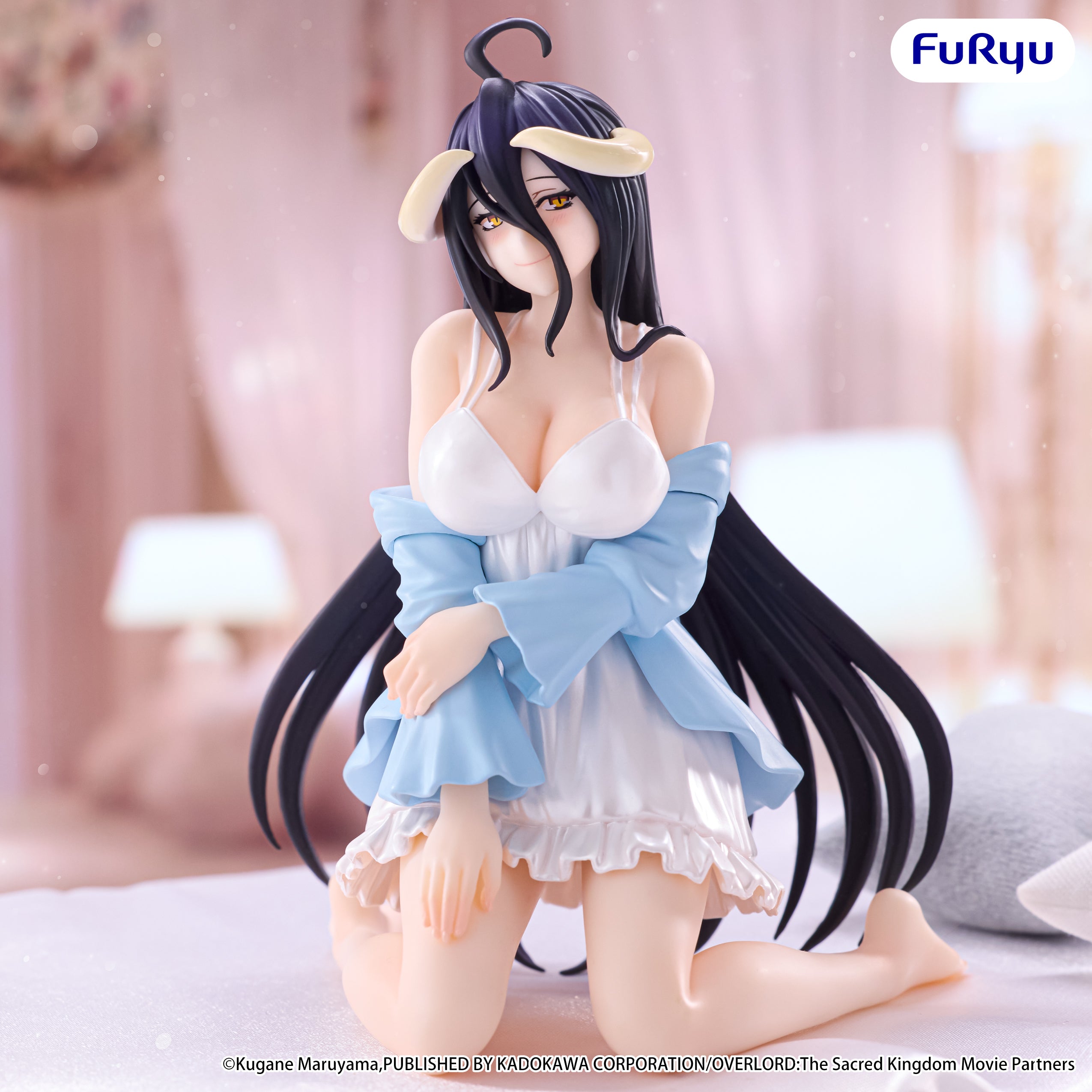 PRE-ORDER FuRyu - OVERLORD Noodle Stopper Figure - Albedo: Loungewear Pearl White Ver.