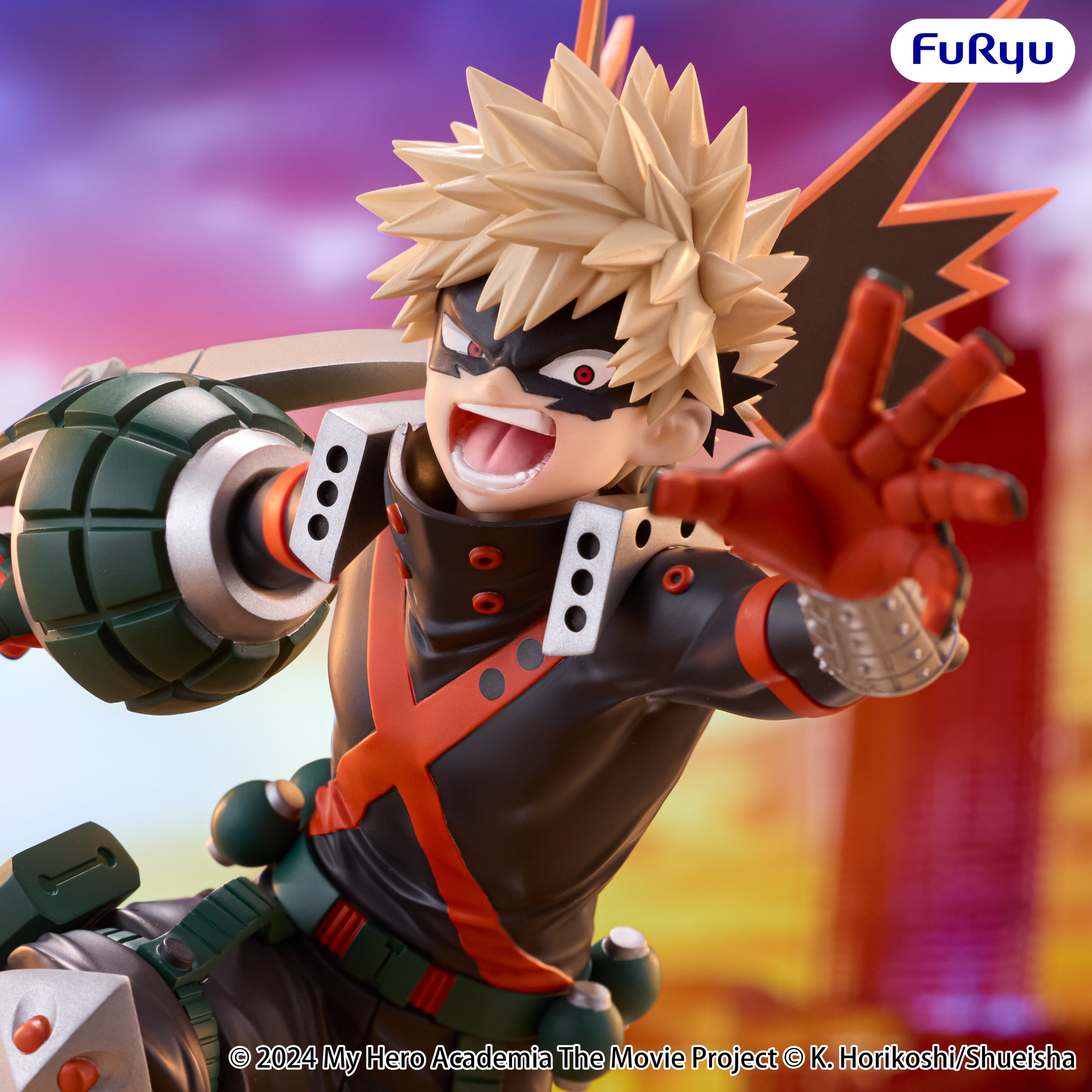 PRE-ORDER FuRyu - My Hero Academia: You're Next Muchute Figure - Katsuki Bakugo