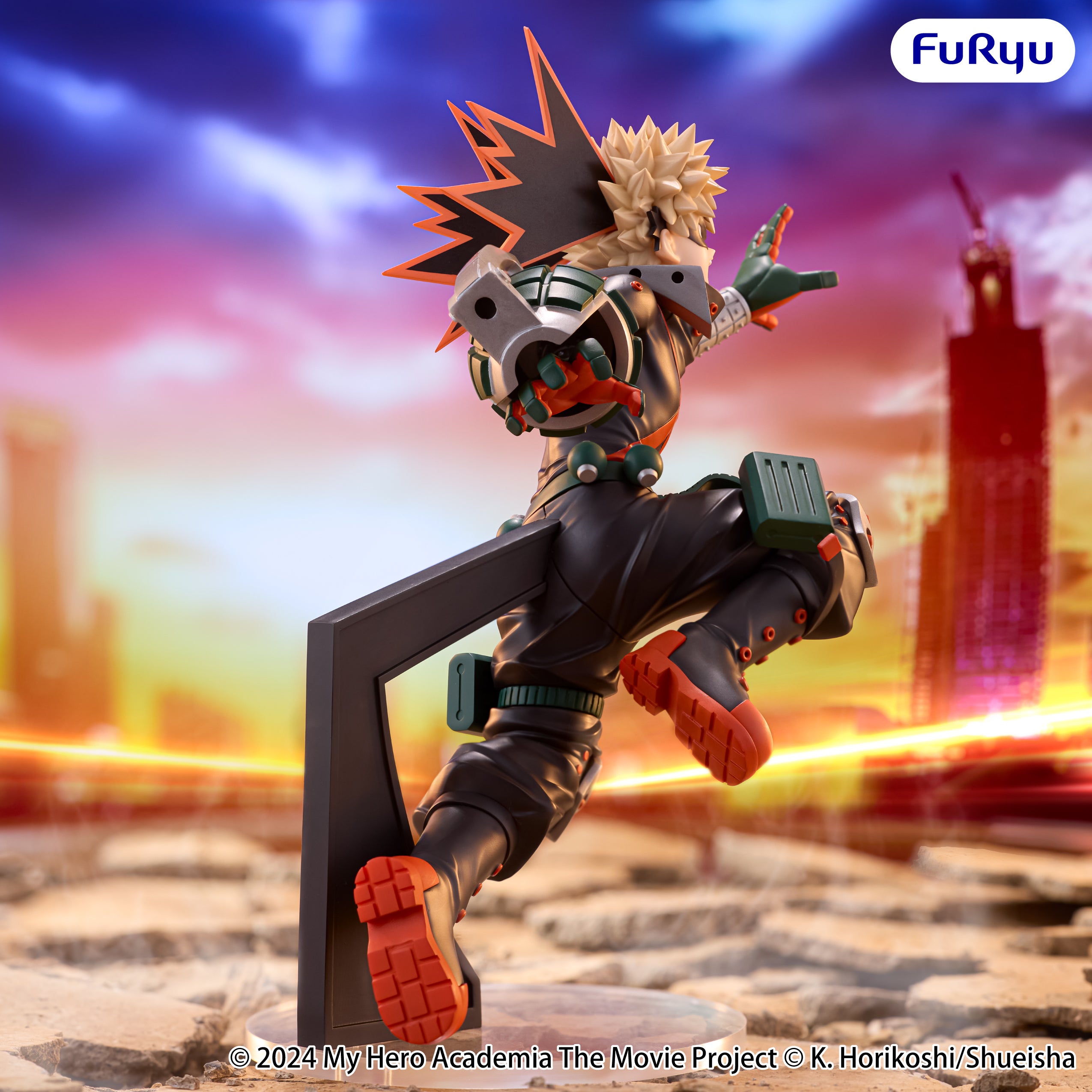 PRE-ORDER FuRyu - My Hero Academia: You're Next Muchute Figure - Katsuki Bakugo