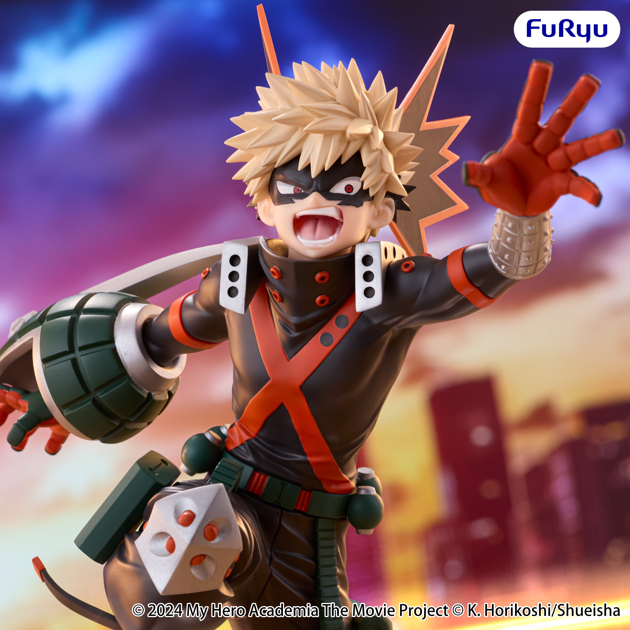PRE-ORDER FuRyu - My Hero Academia: You're Next Muchute Figure - Katsuki Bakugo