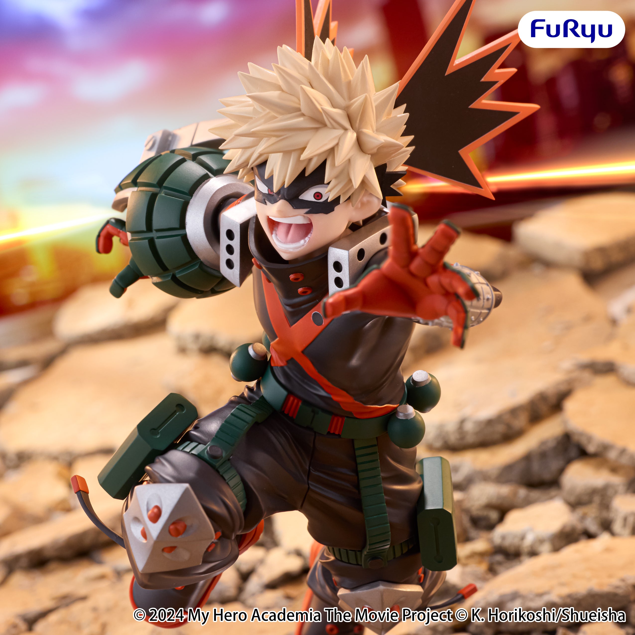 PRE-ORDER FuRyu - My Hero Academia: You're Next Muchute Figure - Katsuki Bakugo