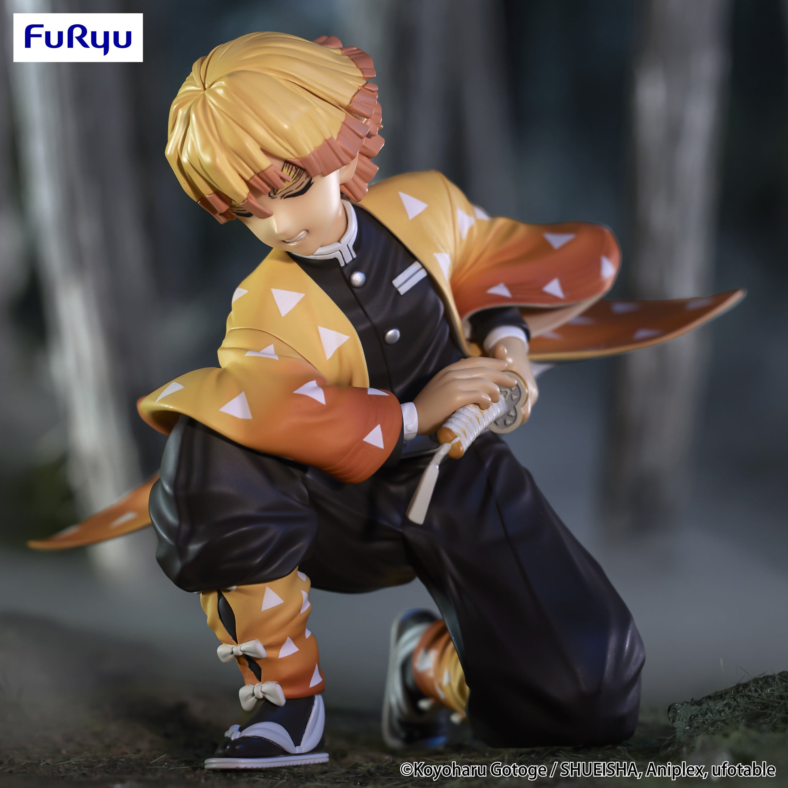 PRE-ORDER FuRyu - Demon Slayer: Kimetsu no Yaiba Noodle Stopper Figure - Zenitsu Agatsuma [February 2027]