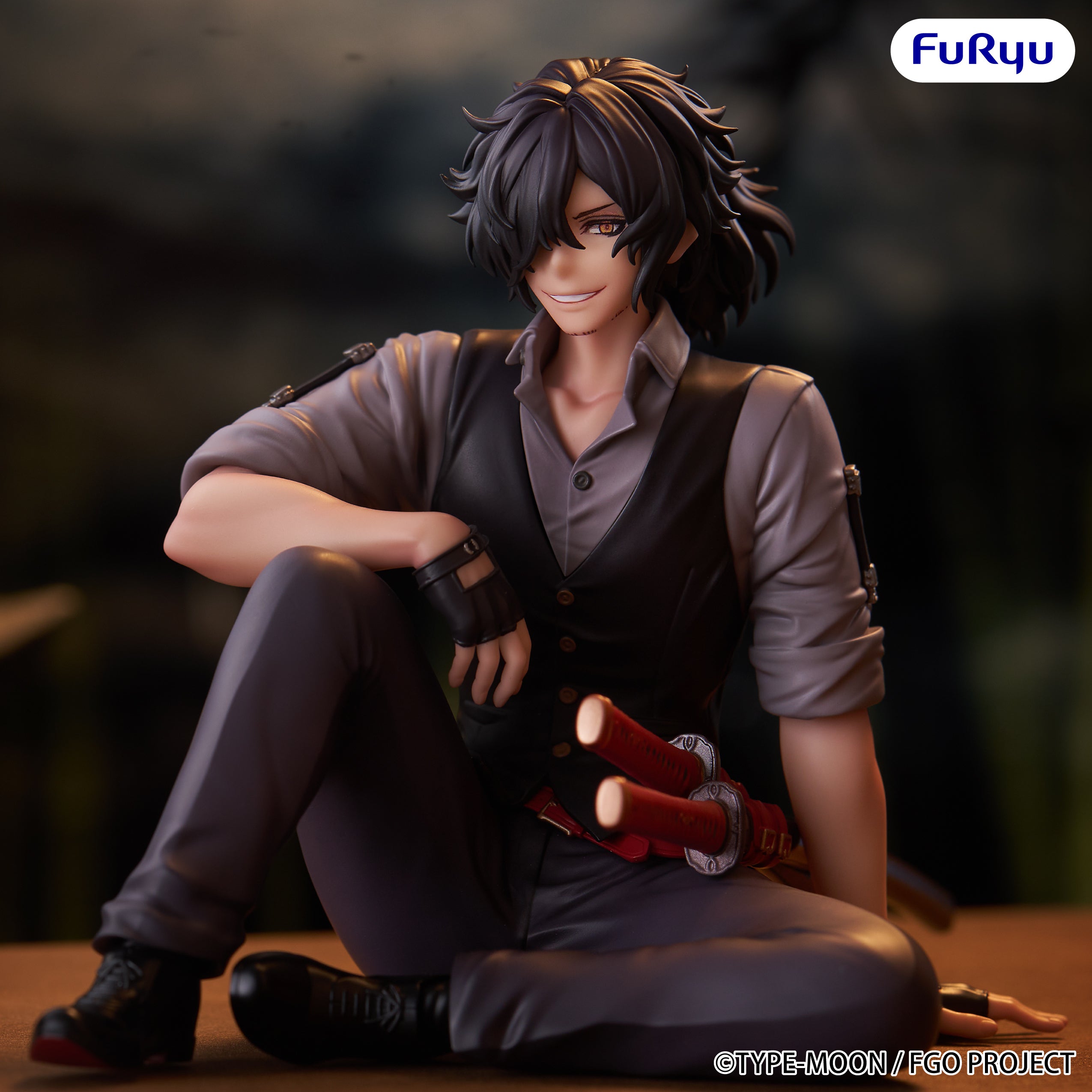 PRE-ORDER FuRyu - Fate/Grand Order Noodle Stopper Figure - Assassin/Okada Izou: Awesome Dapper Suit