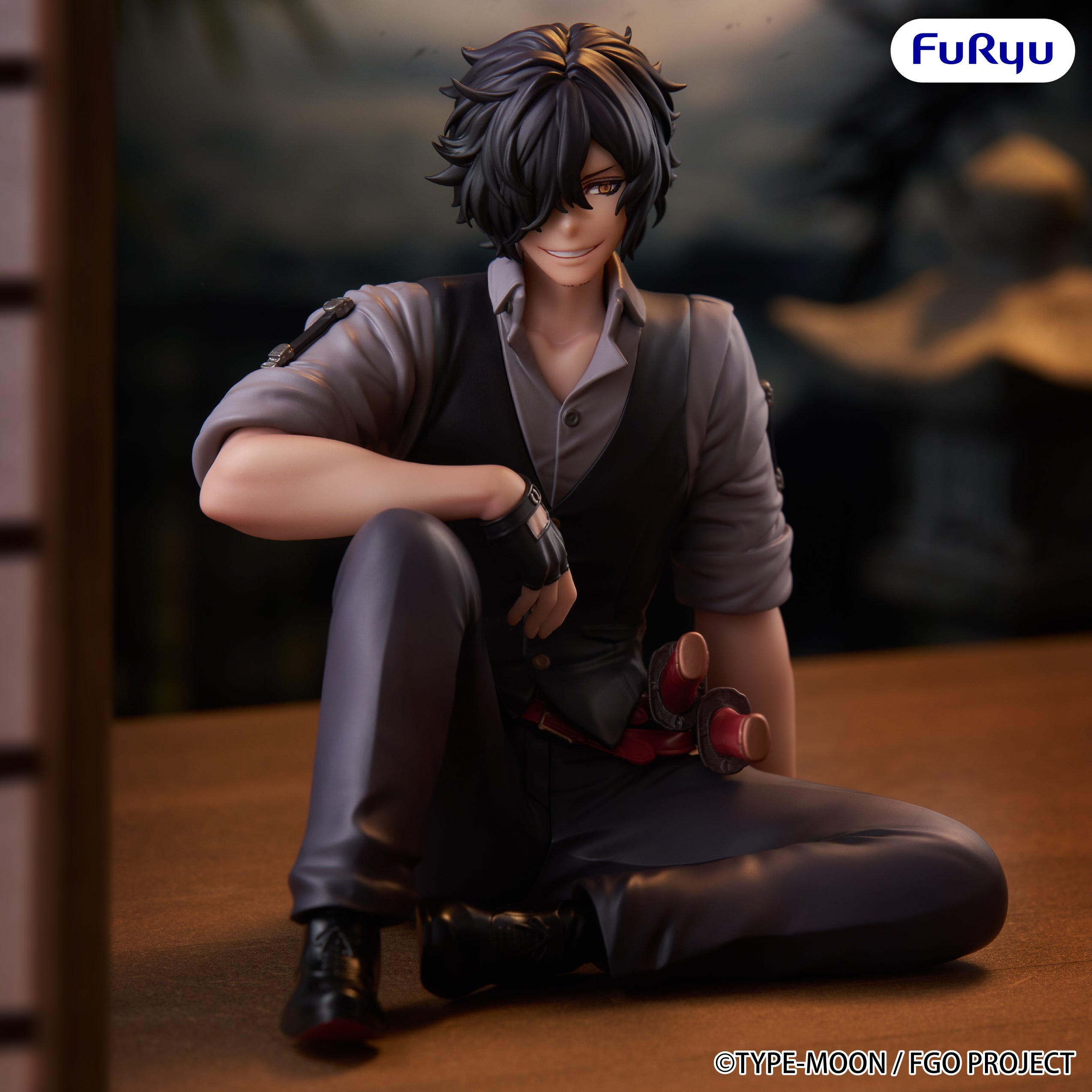 PRE-ORDER FuRyu - Fate/Grand Order Noodle Stopper Figure - Assassin/Okada Izou: Awesome Dapper Suit