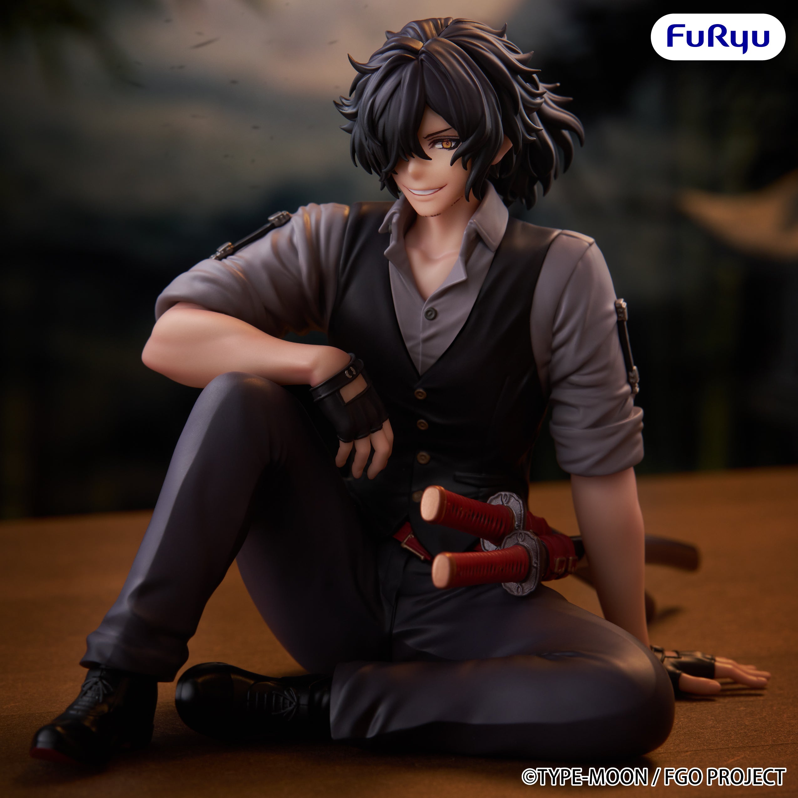 PRE-ORDER FuRyu - Fate/Grand Order Noodle Stopper Figure - Assassin/Okada Izou: Awesome Dapper Suit