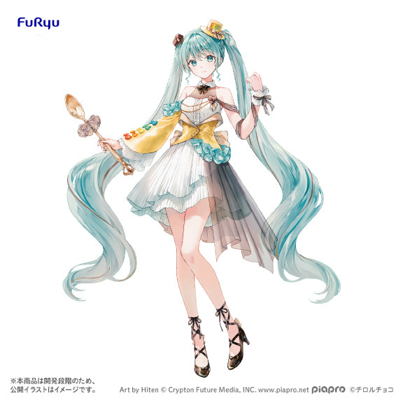 PRE-ORDER FuRyu - Hatsume Miku × Tirol-Choco Collaboration Figure - Hatsune Miku: Coffee Nougat Another Color Ver.