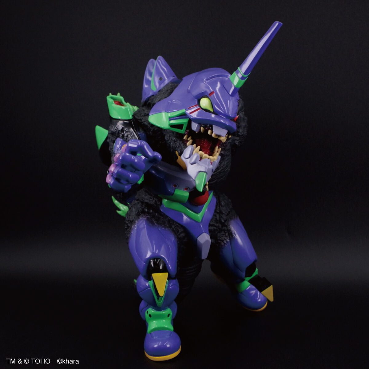 SPECIAL ORDER Bandai - Retro Soft Vinyl - Godzilla × Evangelion - Evangelion Unit-01: G Awakening Form [JP]