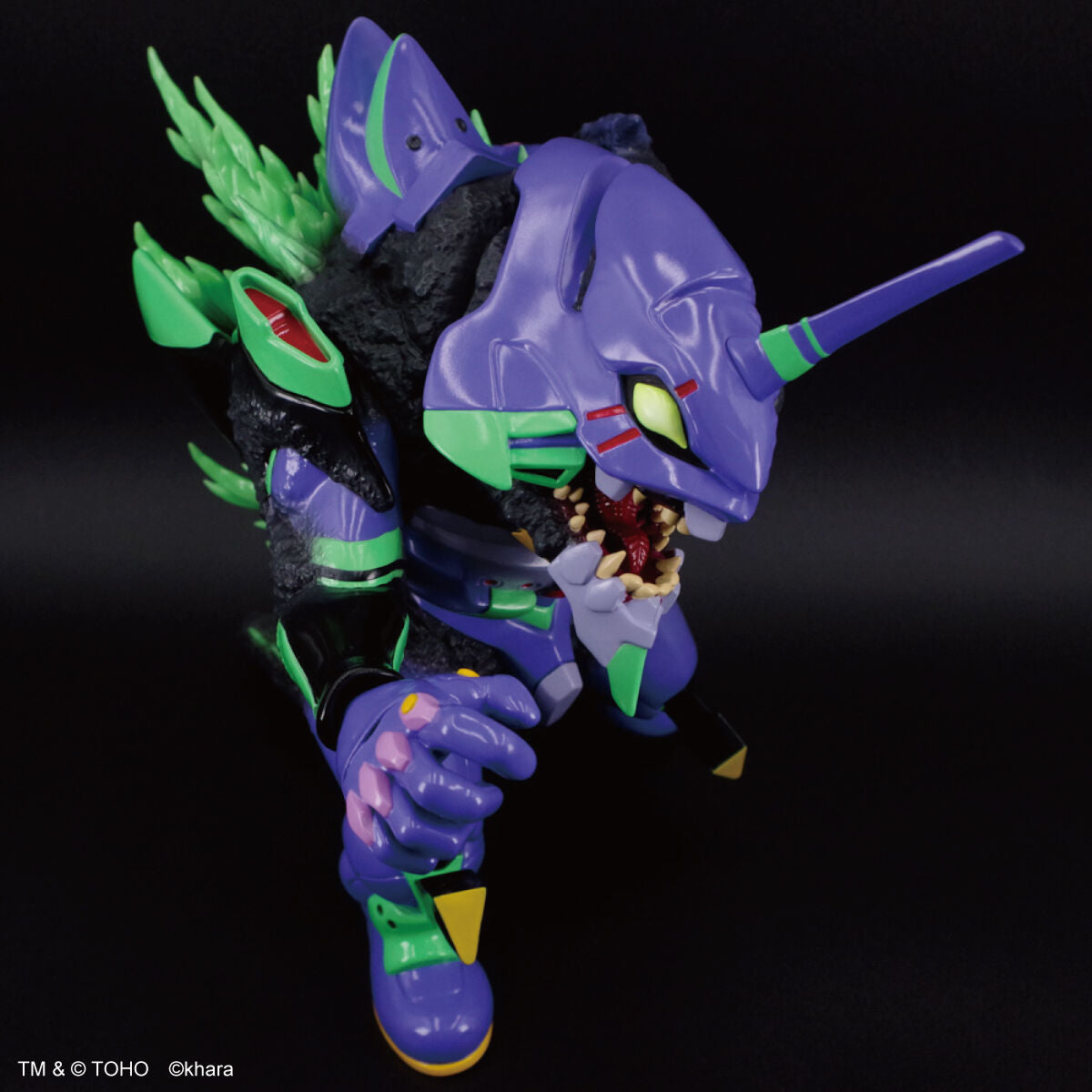 SPECIAL ORDER Bandai - Retro Soft Vinyl - Godzilla × Evangelion - Evangelion Unit-01: G Awakening Form [JP]