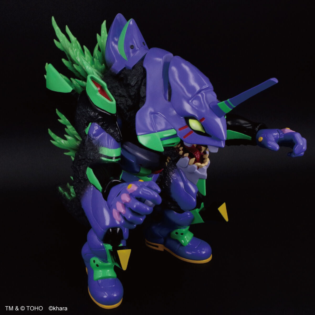 SPECIAL ORDER Bandai - Retro Soft Vinyl - Godzilla × Evangelion - Evangelion Unit-01: G Awakening Form [JP]