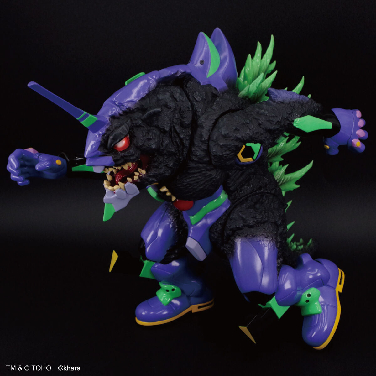 SPECIAL ORDER Bandai - Retro Soft Vinyl - Godzilla × Evangelion - Evangelion Unit-01: G Awakening Form [JP]