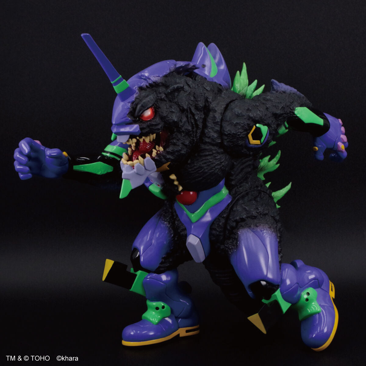 SPECIAL ORDER Bandai - Retro Soft Vinyl - Godzilla × Evangelion - Evangelion Unit-01: G Awakening Form [JP]