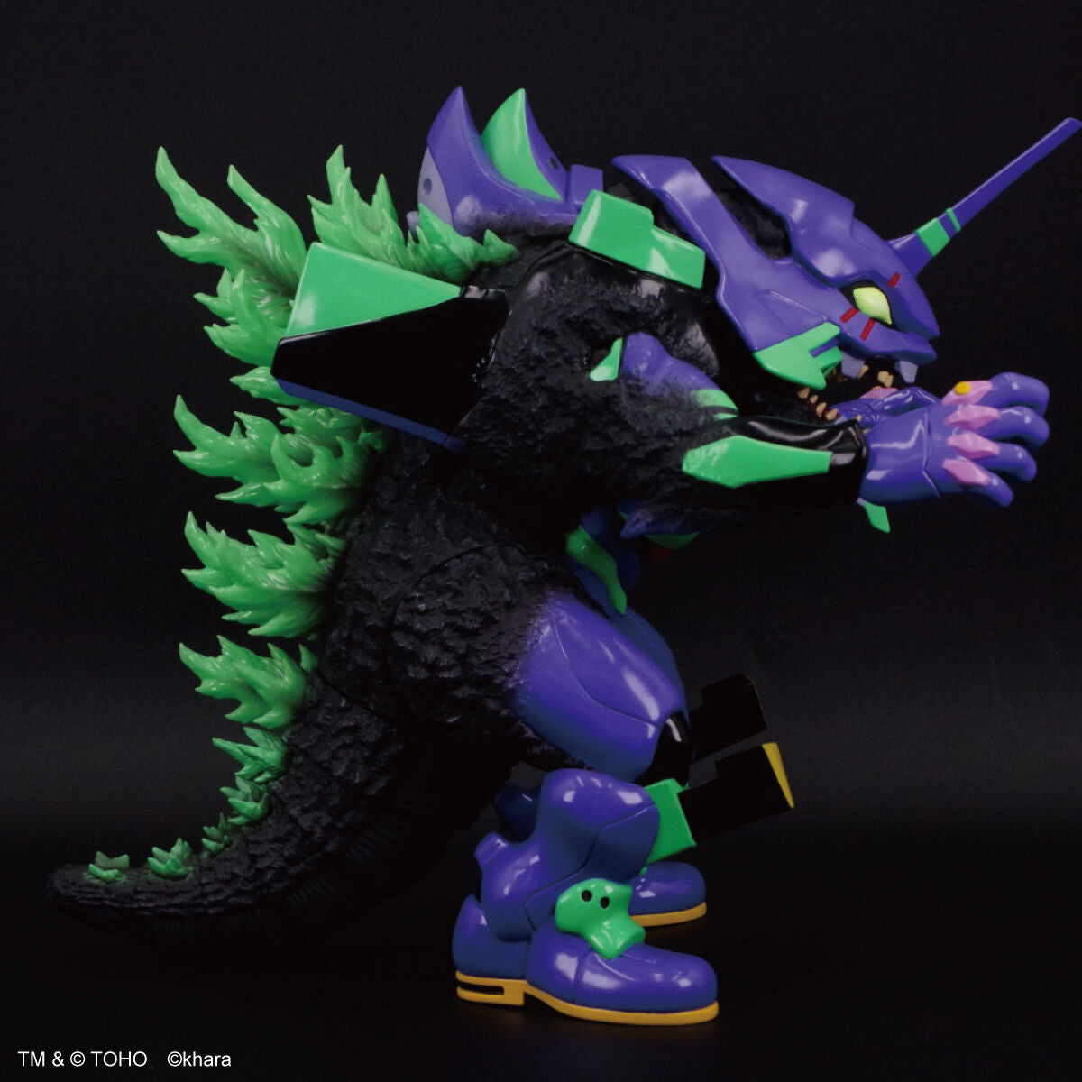 SPECIAL ORDER Bandai - Retro Soft Vinyl - Godzilla × Evangelion - Evangelion Unit-01: G Awakening Form [JP]