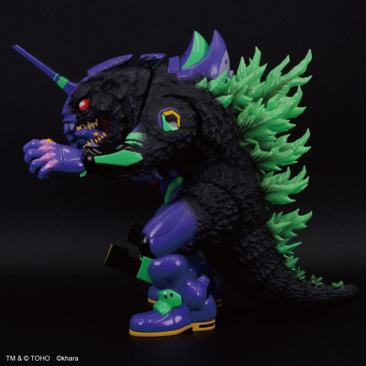 SPECIAL ORDER Bandai - Retro Soft Vinyl - Godzilla × Evangelion - Evangelion Unit-01: G Awakening Form [JP]
