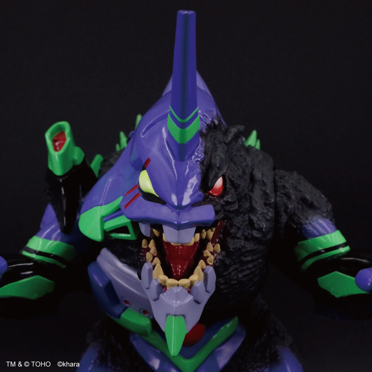 SPECIAL ORDER Bandai - Retro Soft Vinyl - Godzilla × Evangelion - Evangelion Unit-01: G Awakening Form [JP]