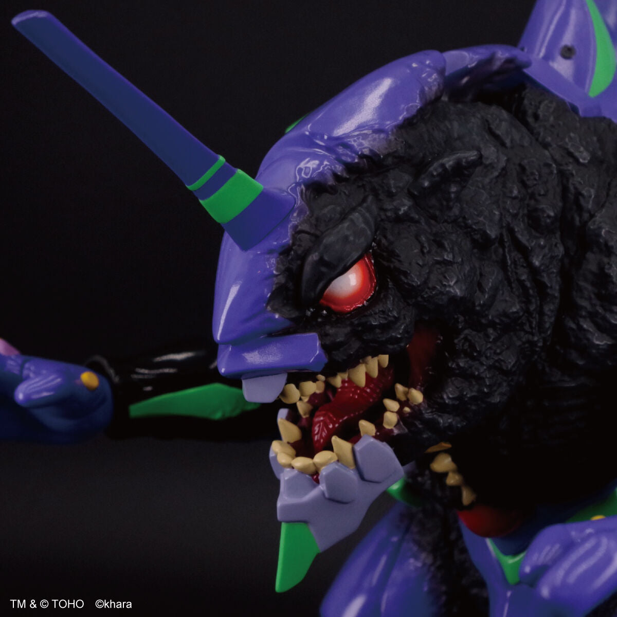 SPECIAL ORDER Bandai - Retro Soft Vinyl - Godzilla × Evangelion - Evangelion Unit-01: G Awakening Form [JP]
