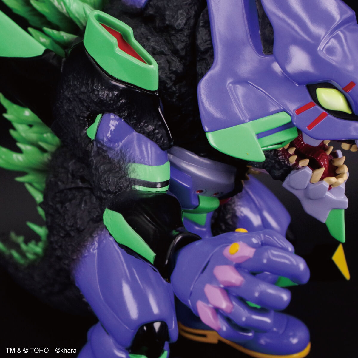 SPECIAL ORDER Bandai - Retro Soft Vinyl - Godzilla × Evangelion - Evangelion Unit-01: G Awakening Form [JP]