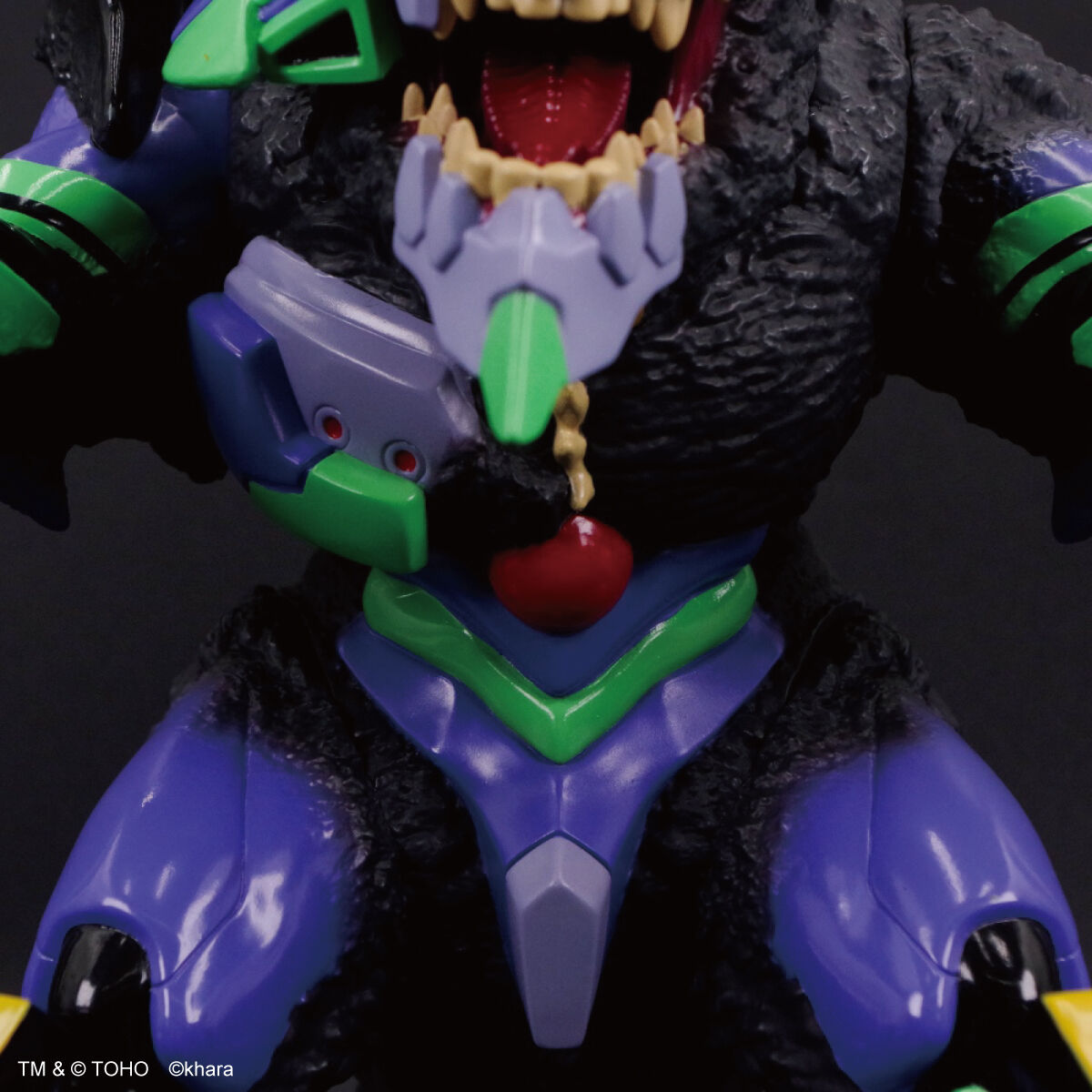 SPECIAL ORDER Bandai - Retro Soft Vinyl - Godzilla × Evangelion - Evangelion Unit-01: G Awakening Form [JP]