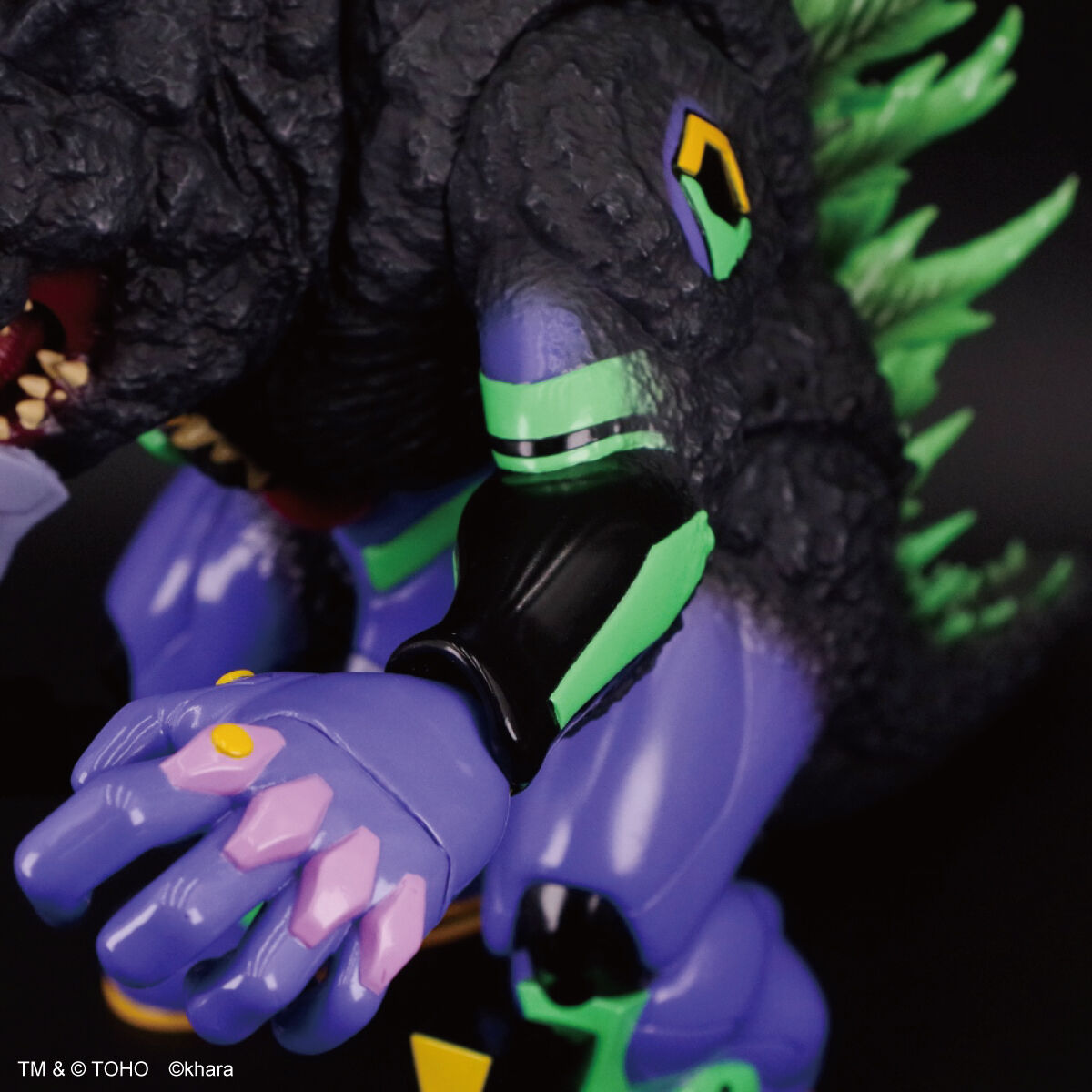 SPECIAL ORDER Bandai - Retro Soft Vinyl - Godzilla × Evangelion - Evangelion Unit-01: G Awakening Form [JP]