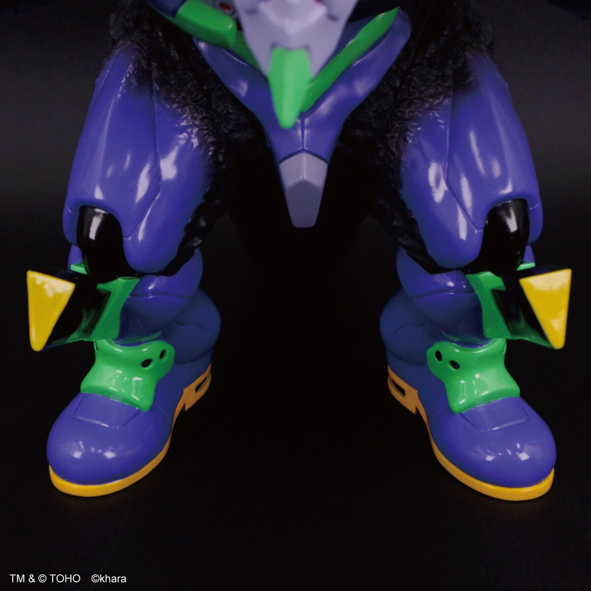SPECIAL ORDER Bandai - Retro Soft Vinyl - Godzilla × Evangelion - Evangelion Unit-01: G Awakening Form [JP]