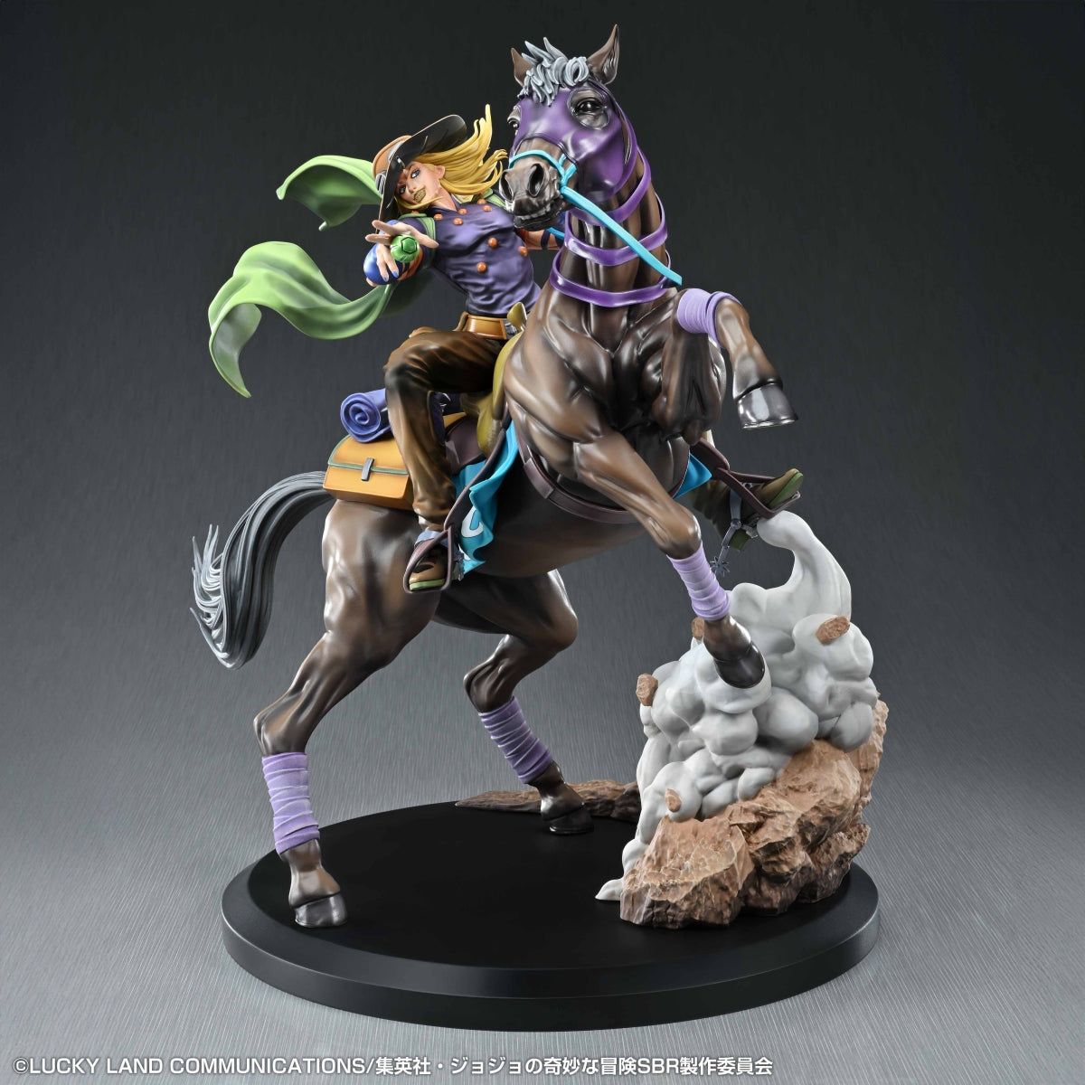 SPECIAL ORDER Medicos Entertainment - Chozo Art Collection - Steel Ball Run: JoJo's Bizarre Adventure - Gyro Zeppeli & Valkyrie [EXCLUSIVE]