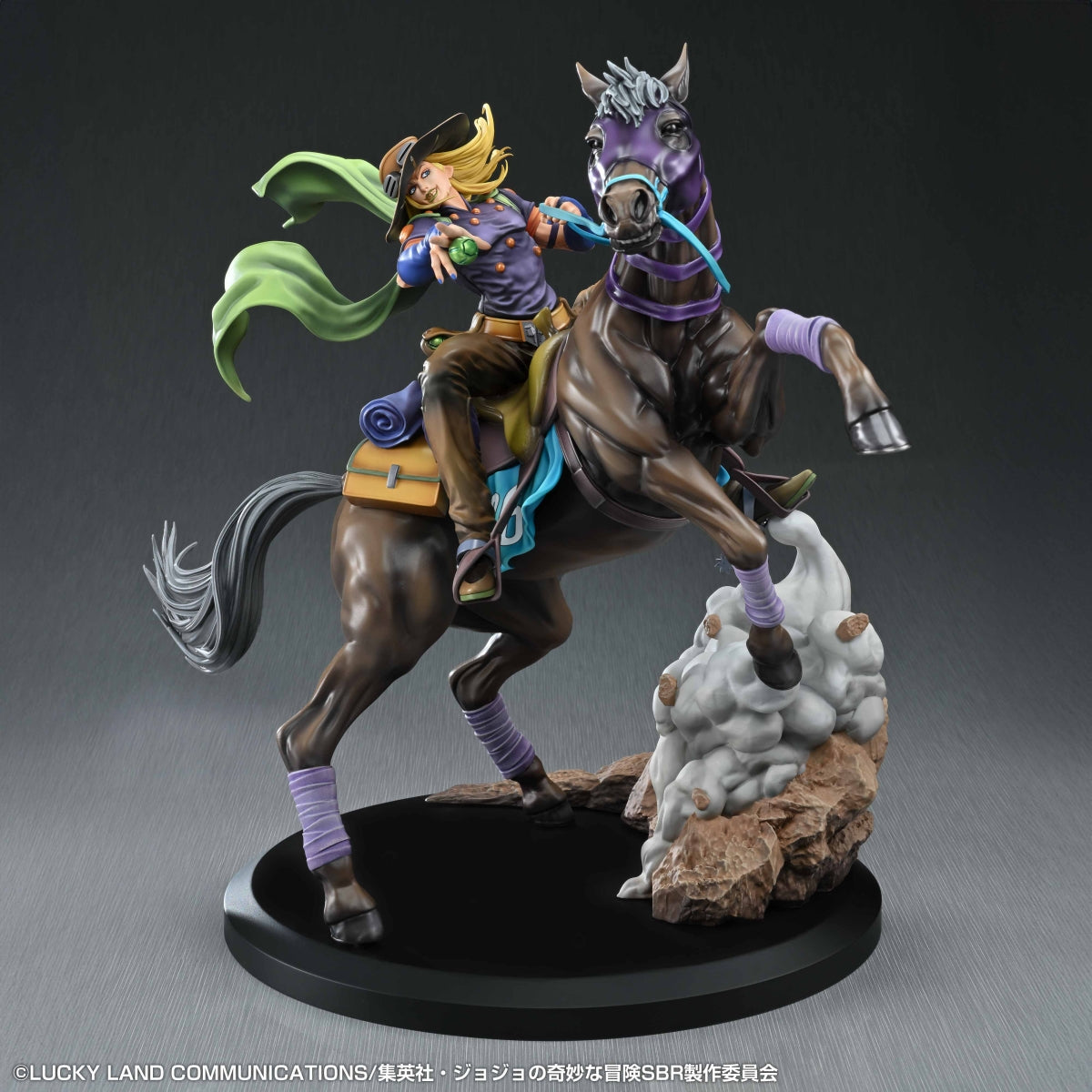 SPECIAL ORDER Medicos Entertainment - Chozo Art Collection - Steel Ball Run: JoJo's Bizarre Adventure - Gyro Zeppeli & Valkyrie [EXCLUSIVE]