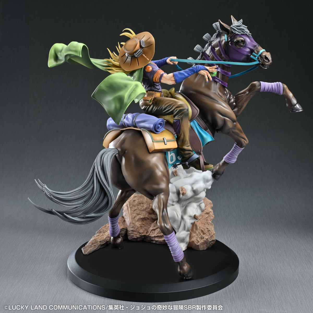 SPECIAL ORDER Medicos Entertainment - Chozo Art Collection - Steel Ball Run: JoJo's Bizarre Adventure - Gyro Zeppeli & Valkyrie [EXCLUSIVE]