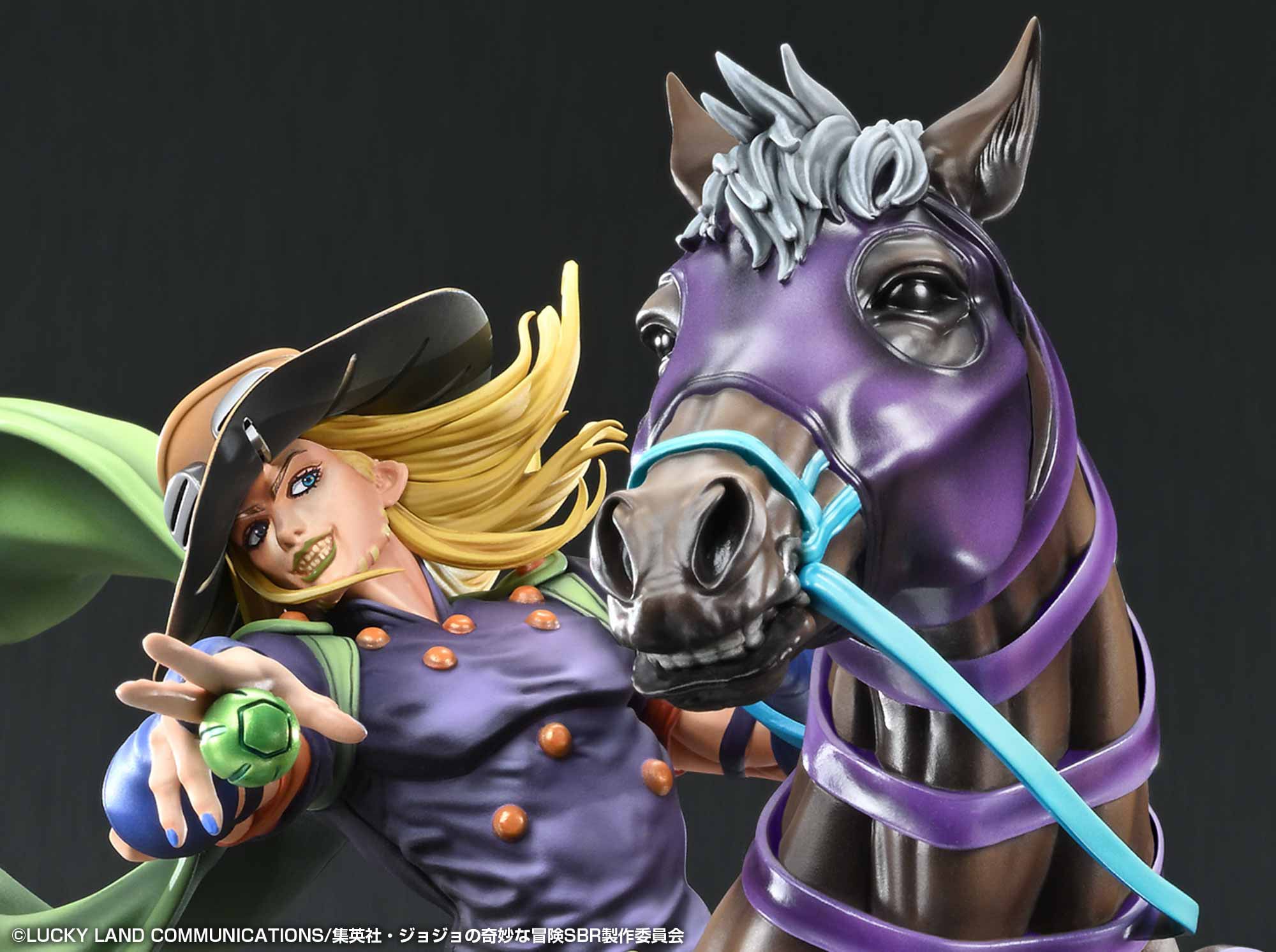 SPECIAL ORDER Medicos Entertainment - Chozo Art Collection - Steel Ball Run: JoJo's Bizarre Adventure - Gyro Zeppeli & Valkyrie [EXCLUSIVE]