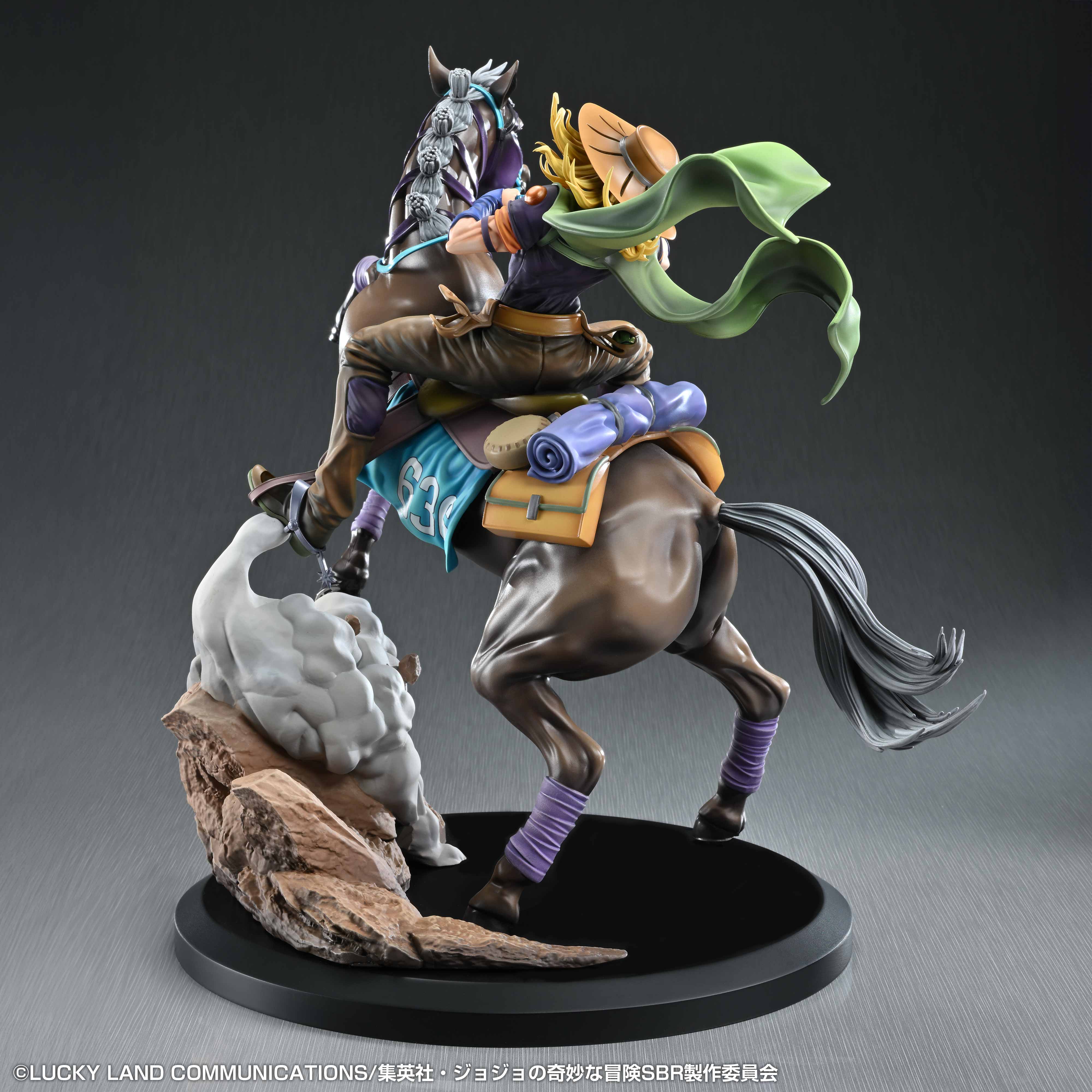 SPECIAL ORDER Medicos Entertainment - Chozo Art Collection - Steel Ball Run: JoJo's Bizarre Adventure - Gyro Zeppeli & Valkyrie [EXCLUSIVE]