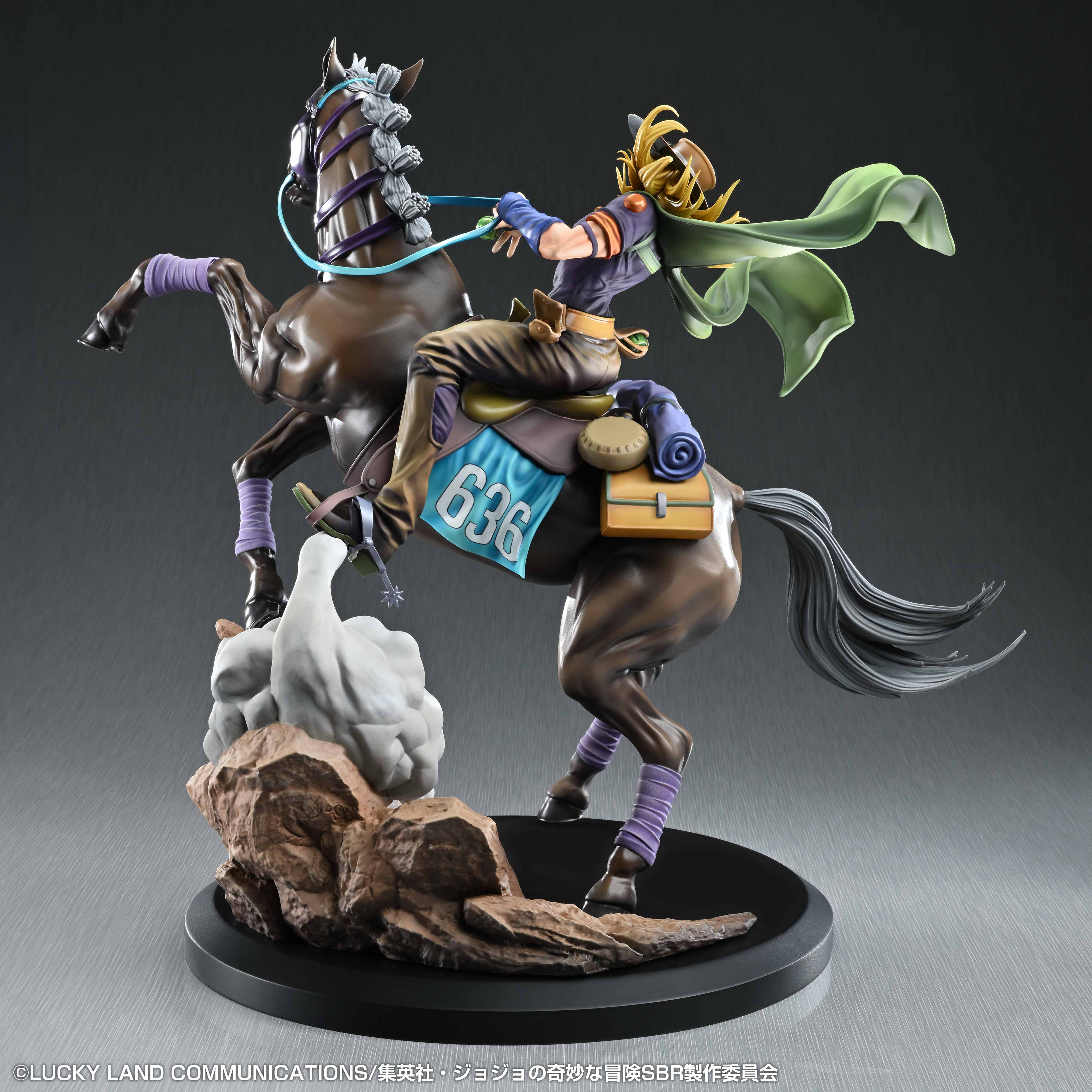 SPECIAL ORDER Medicos Entertainment - Chozo Art Collection - Steel Ball Run: JoJo's Bizarre Adventure - Gyro Zeppeli & Valkyrie [EXCLUSIVE]
