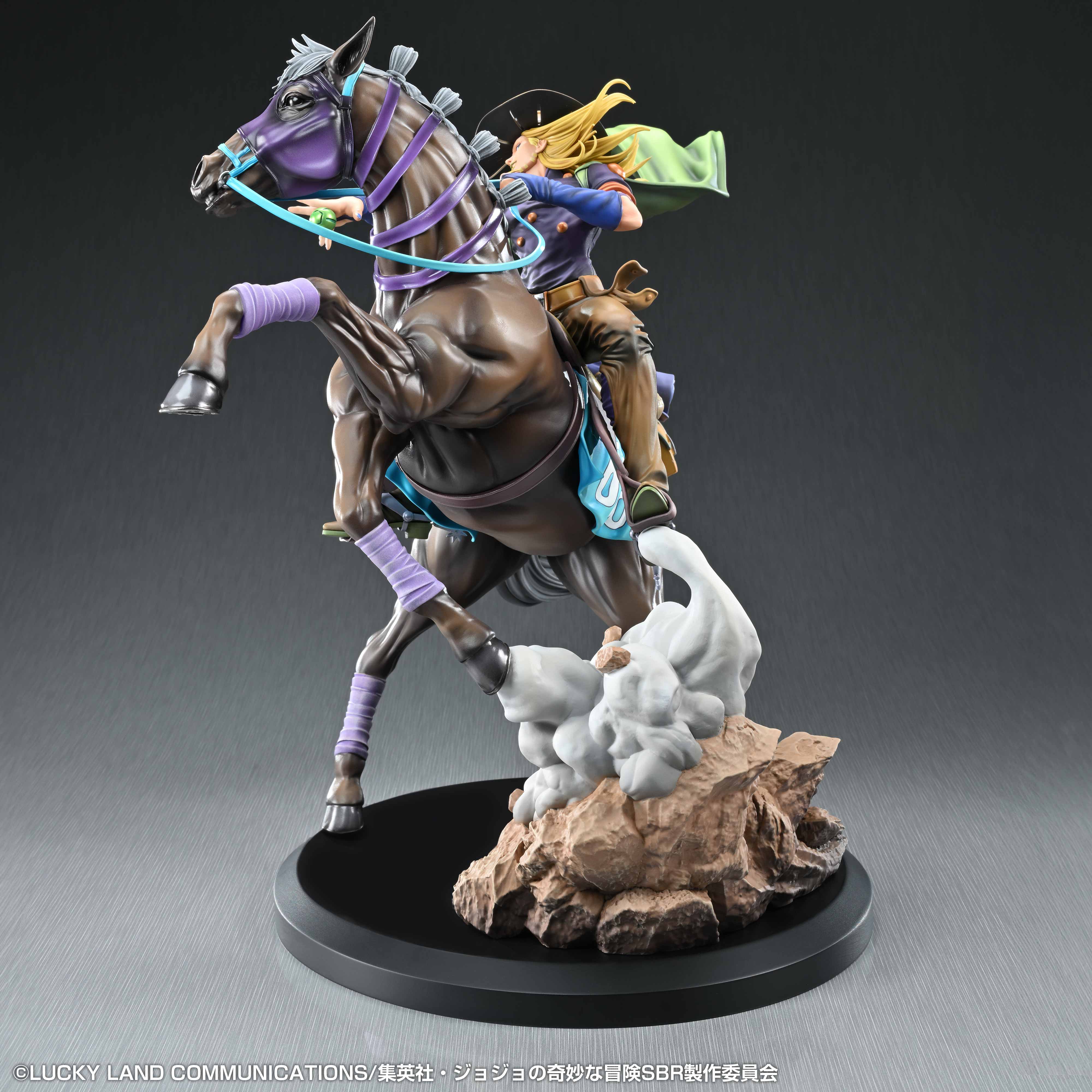 SPECIAL ORDER Medicos Entertainment - Chozo Art Collection - Steel Ball Run: JoJo's Bizarre Adventure - Gyro Zeppeli & Valkyrie [EXCLUSIVE]