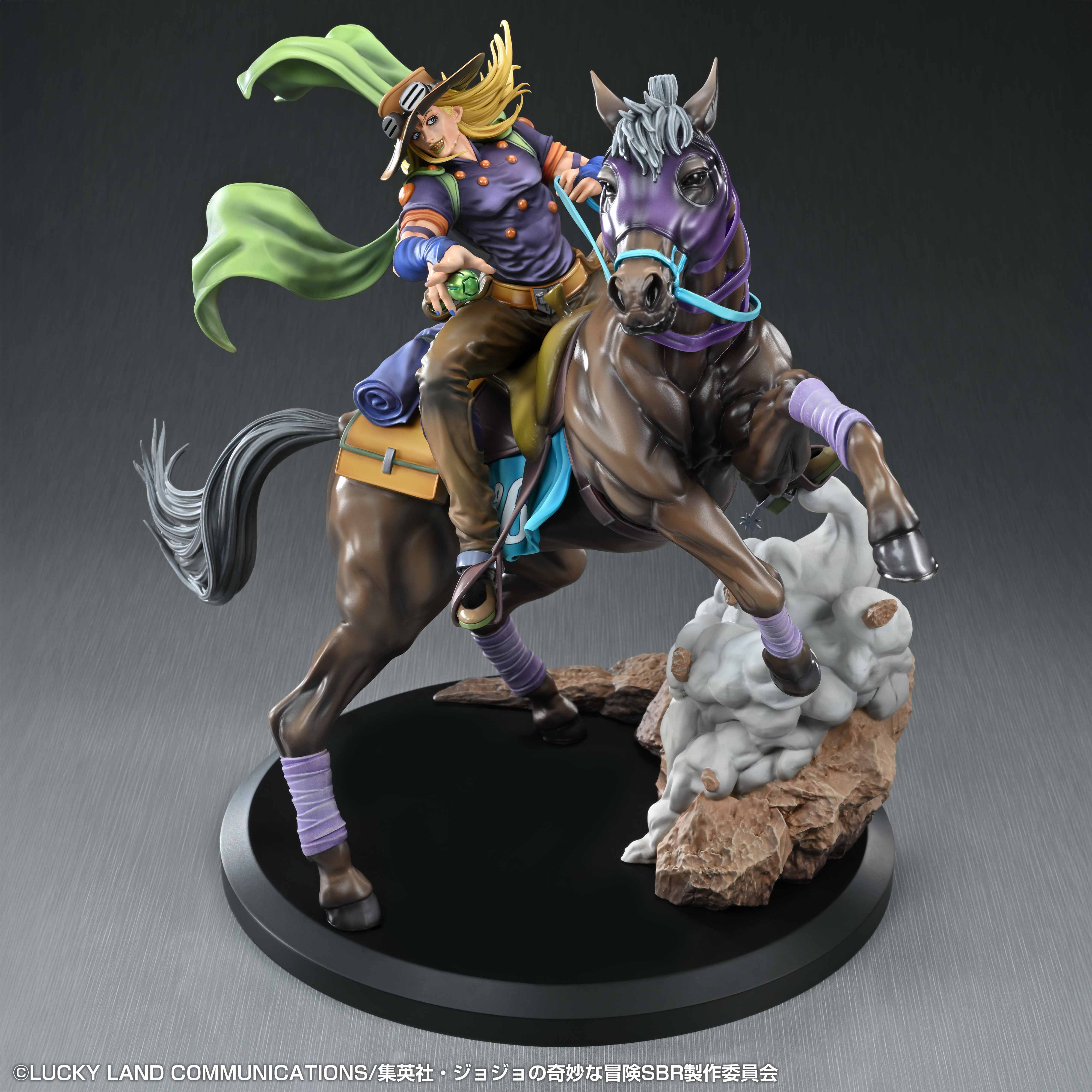 SPECIAL ORDER Medicos Entertainment - Chozo Art Collection - Steel Ball Run: JoJo's Bizarre Adventure - Gyro Zeppeli & Valkyrie [EXCLUSIVE]