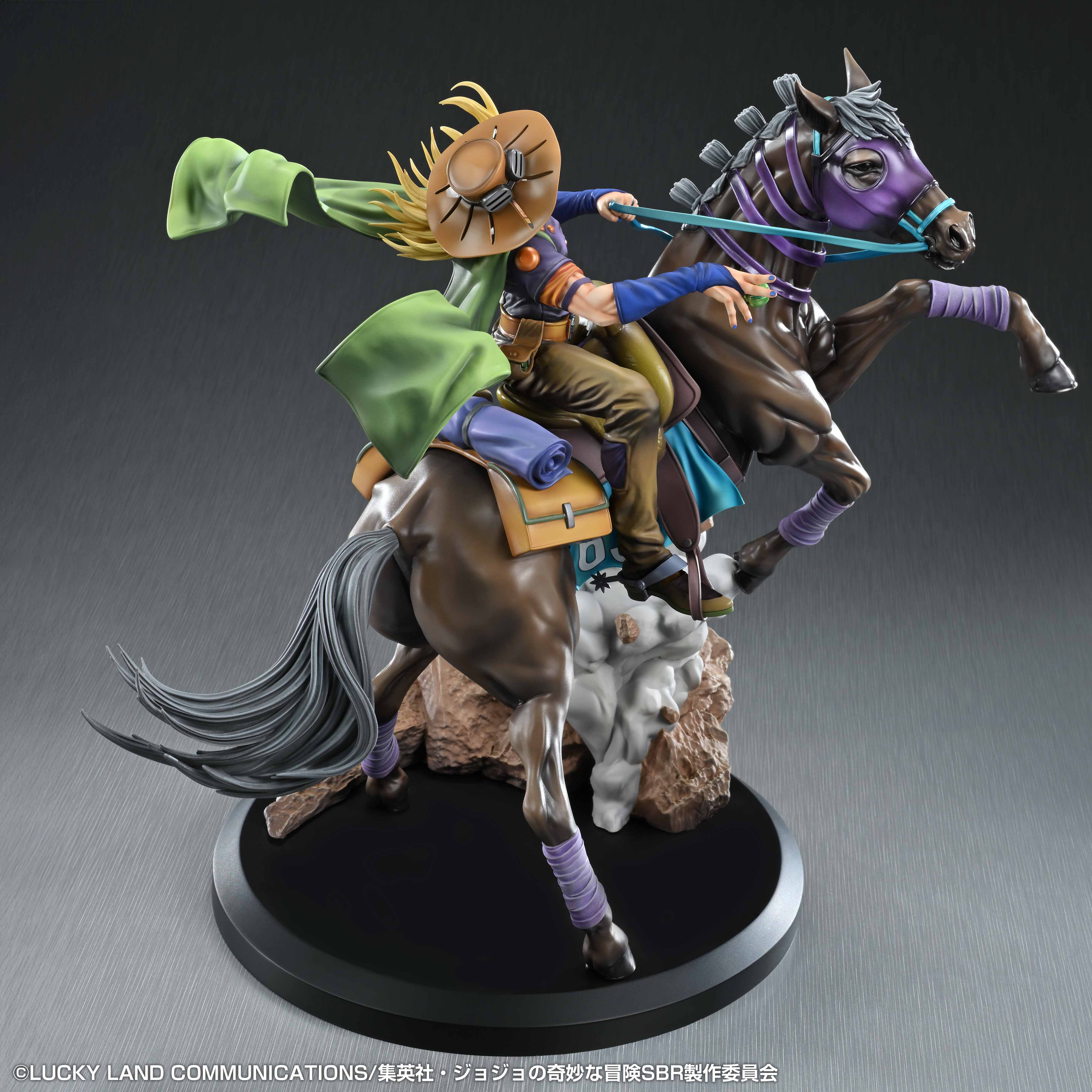 SPECIAL ORDER Medicos Entertainment - Chozo Art Collection - Steel Ball Run: JoJo's Bizarre Adventure - Gyro Zeppeli & Valkyrie [EXCLUSIVE]