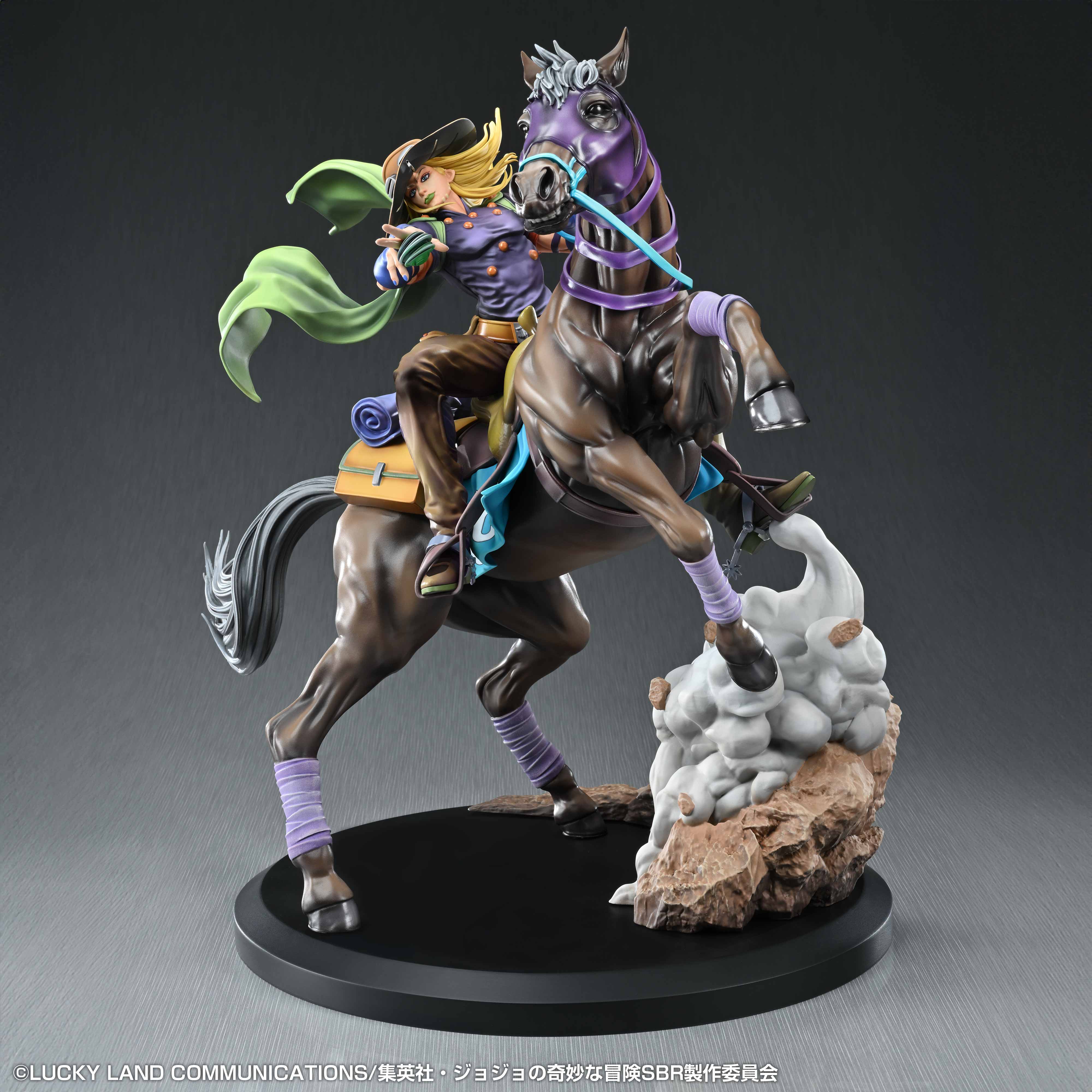 SPECIAL ORDER Medicos Entertainment - Chozo Art Collection - Steel Ball Run: JoJo's Bizarre Adventure - Gyro Zeppeli & Valkyrie [EXCLUSIVE]