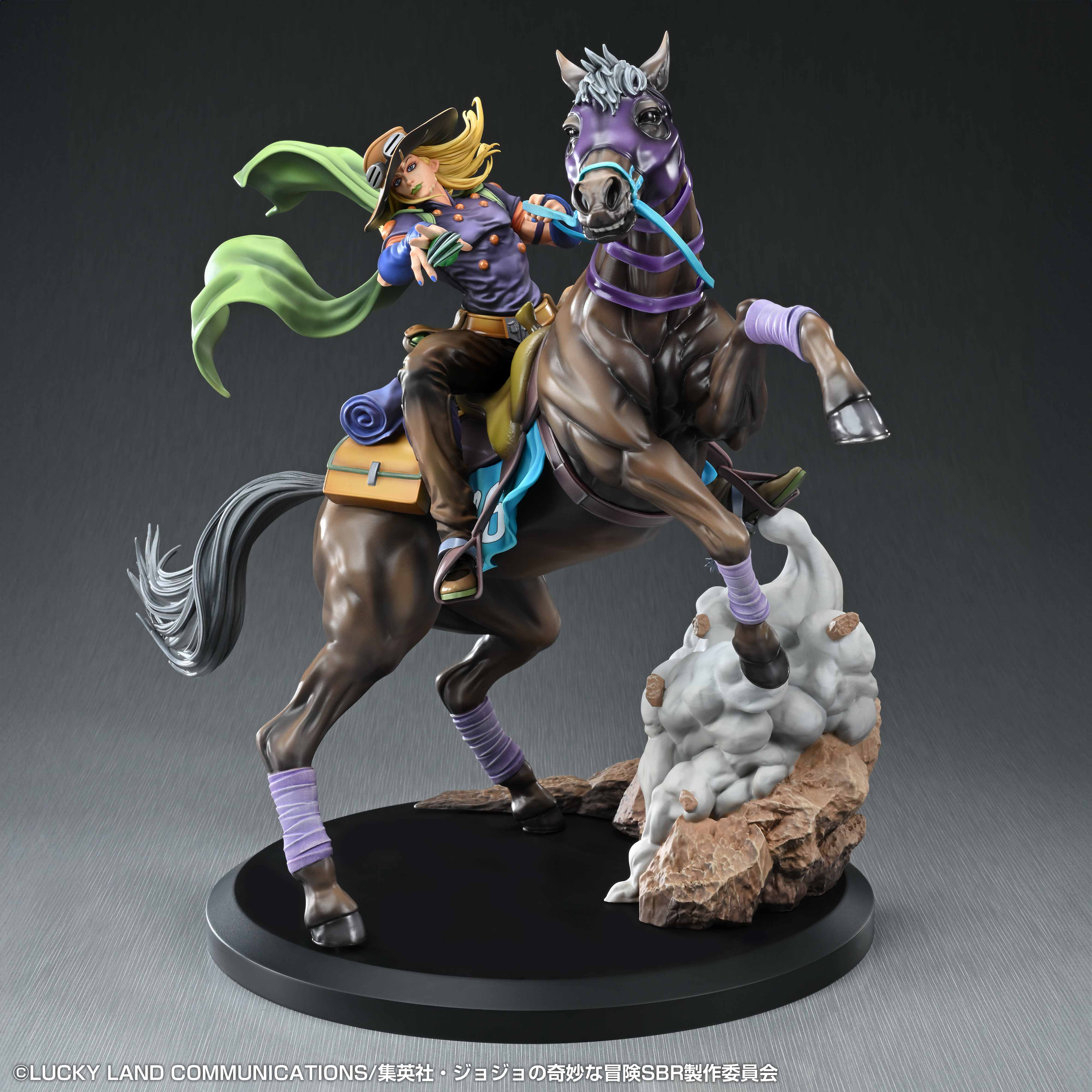 SPECIAL ORDER Medicos Entertainment - Chozo Art Collection - Steel Ball Run: JoJo's Bizarre Adventure - Gyro Zeppeli & Valkyrie [EXCLUSIVE]