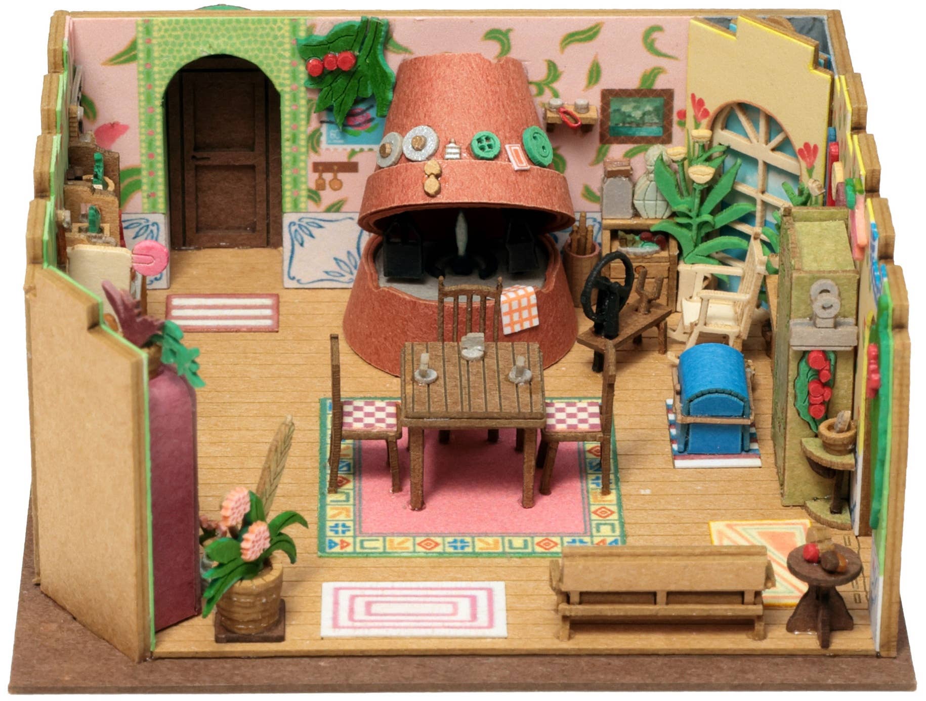 SPECIAL ORDER sankei - Miniatuart Kit Studio Ghibli mini PLUS+ - Arrietty's Living Room [JP]