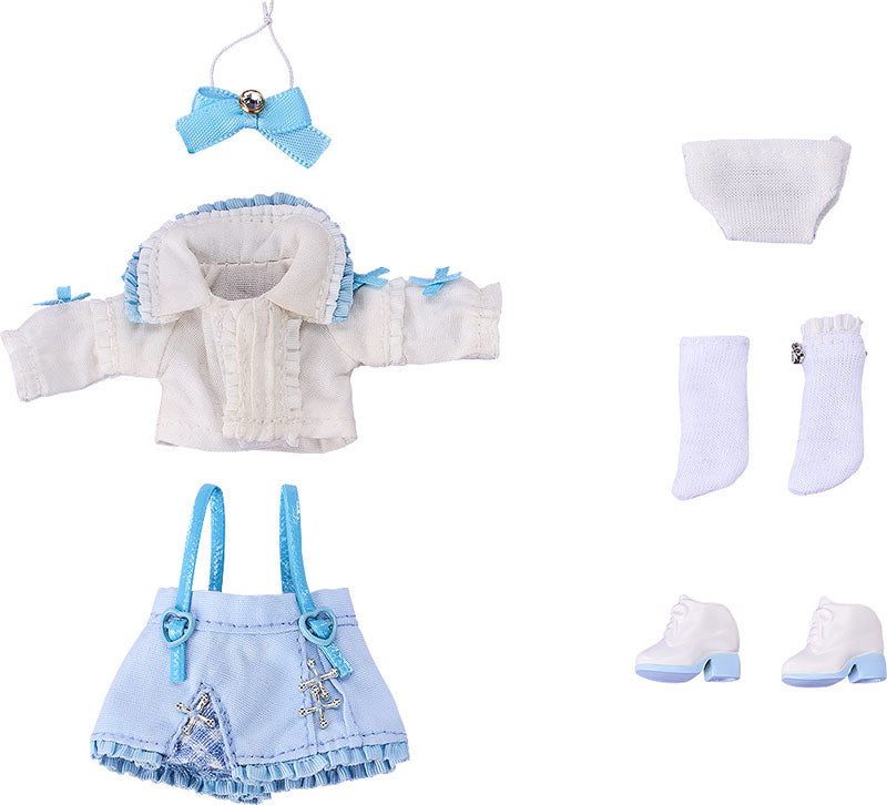 BACK-ORDER Good Smile Company - Nendoroid Doll: Outfit Set: Suspender Skirt Set: White &amp; Blue [JP]