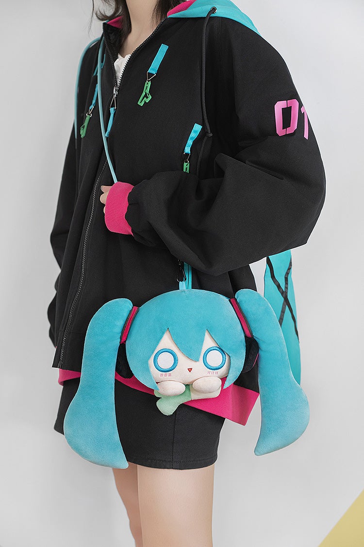 IN-STOCK Good Smile Company - Character Vocal Series 01: Hatsune Miku Fluffy Series - Plushie Pouch