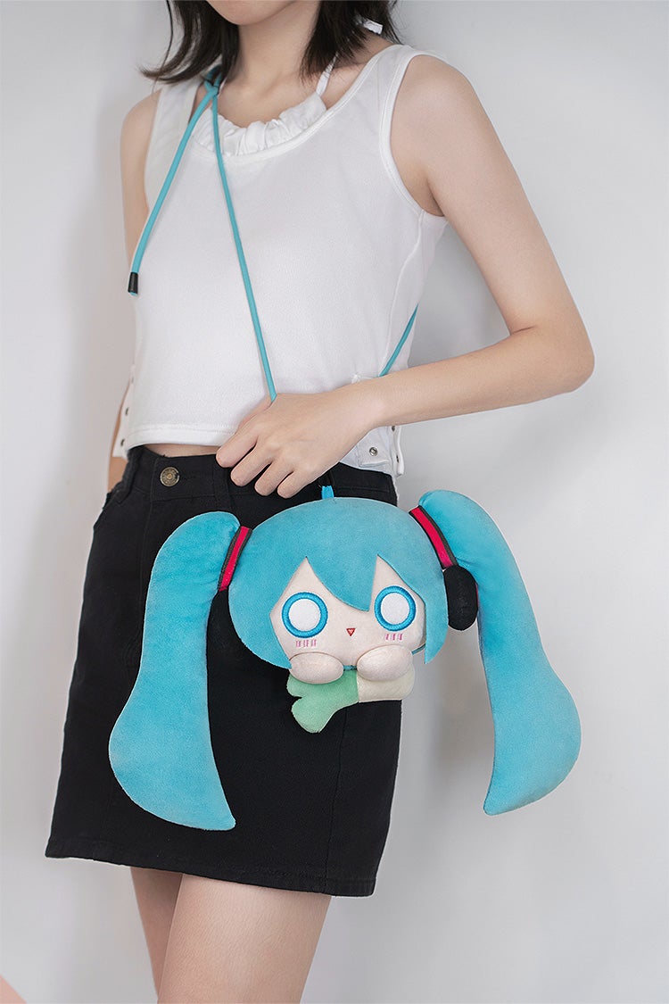 IN-STOCK Good Smile Company - Character Vocal Series 01: Hatsune Miku Fluffy Series - Plushie Pouch