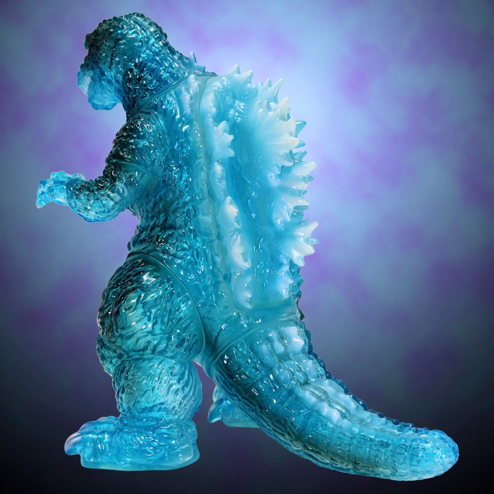 PRE-ORDER CCP Japan - Big Retro Soft Vinyl Series - Godzilla (2001): Heat Clear Blue Ver.